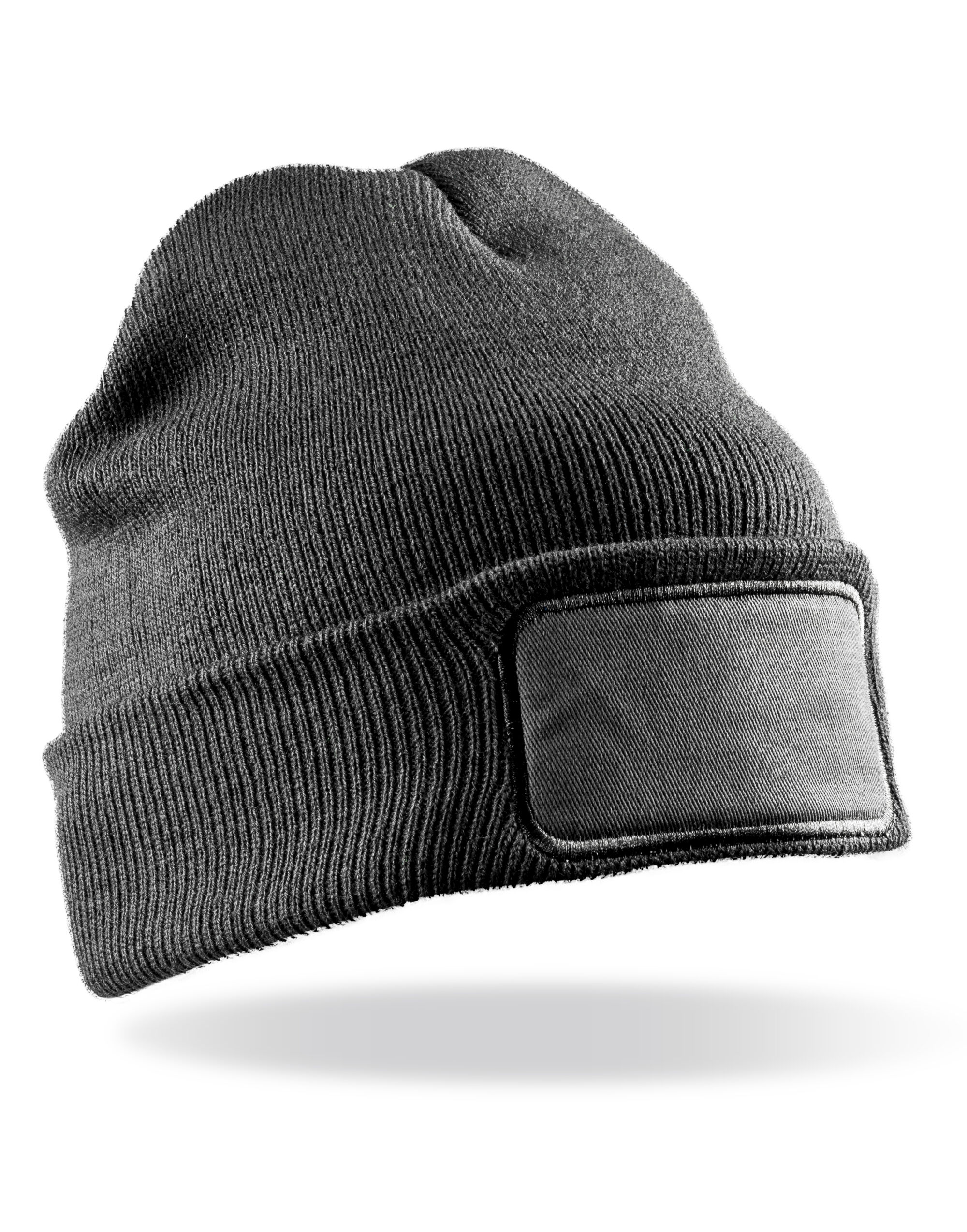 RC034X Double Knit Thinsulate™ Printers Beanie Grey