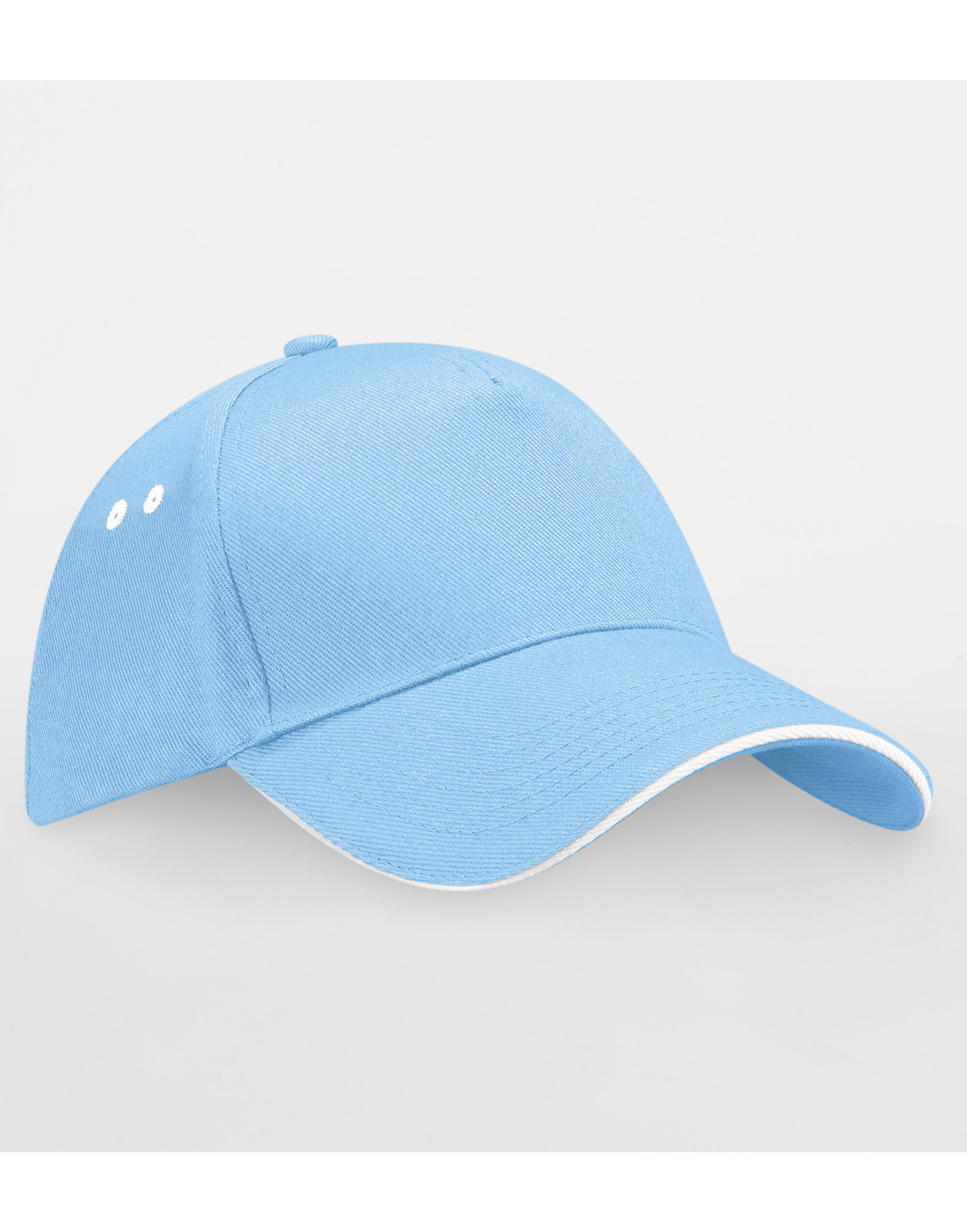 B15C Ultimate 5 Panel Cap Sandwich Peak Sky/White