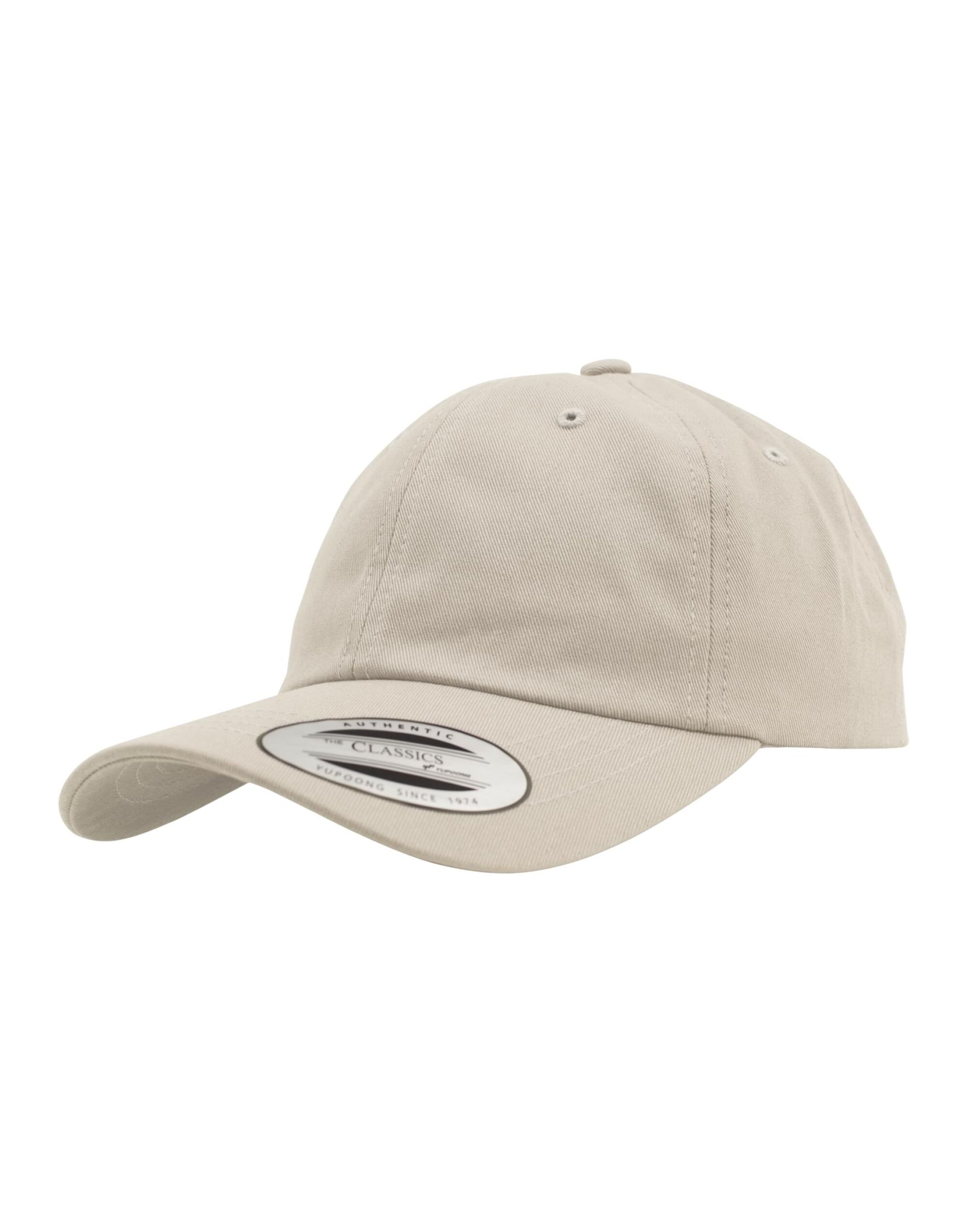 6245CM Low Profile Cotton Twill Cap Stone