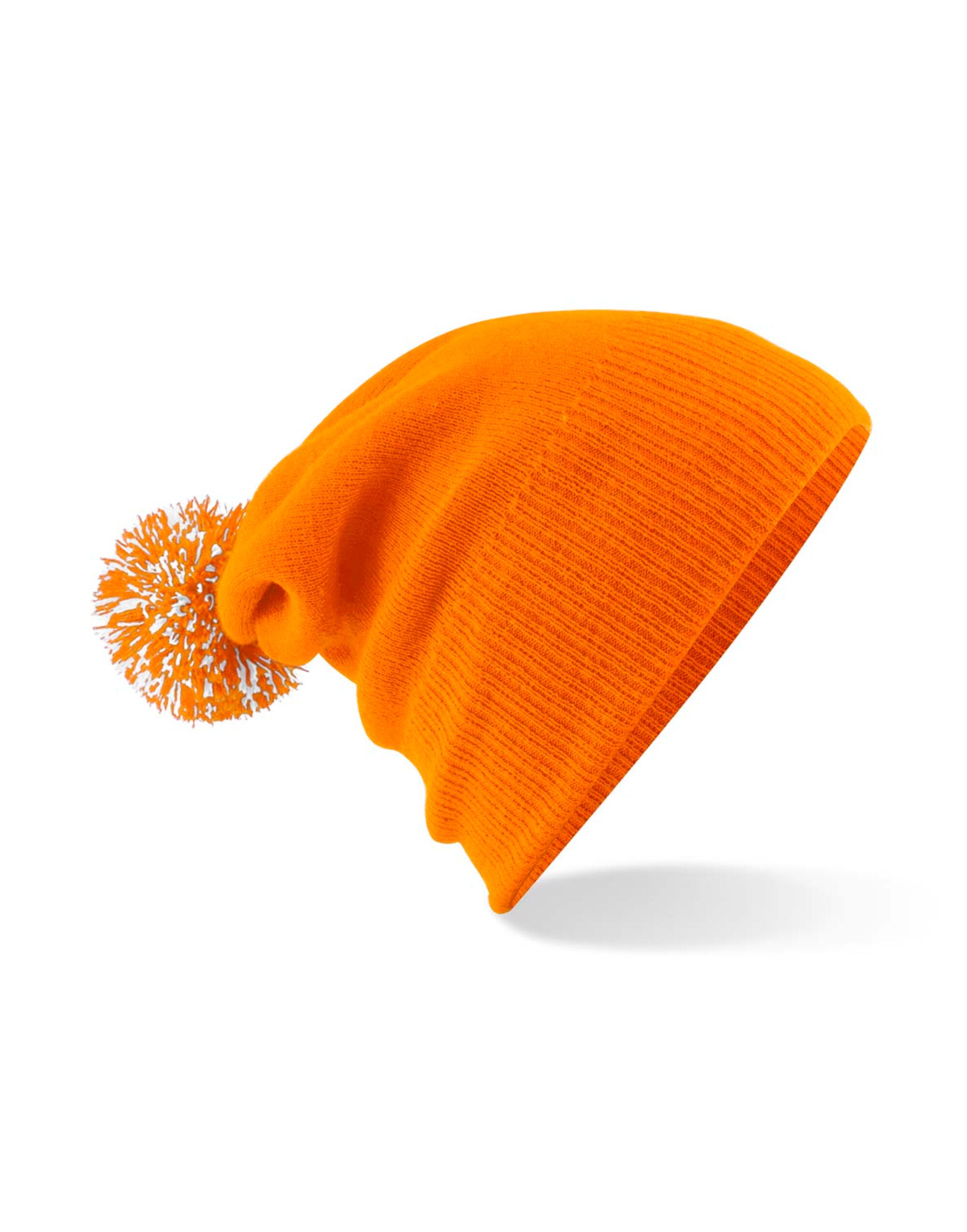 B450 Snowstar® Beanie Orange/White