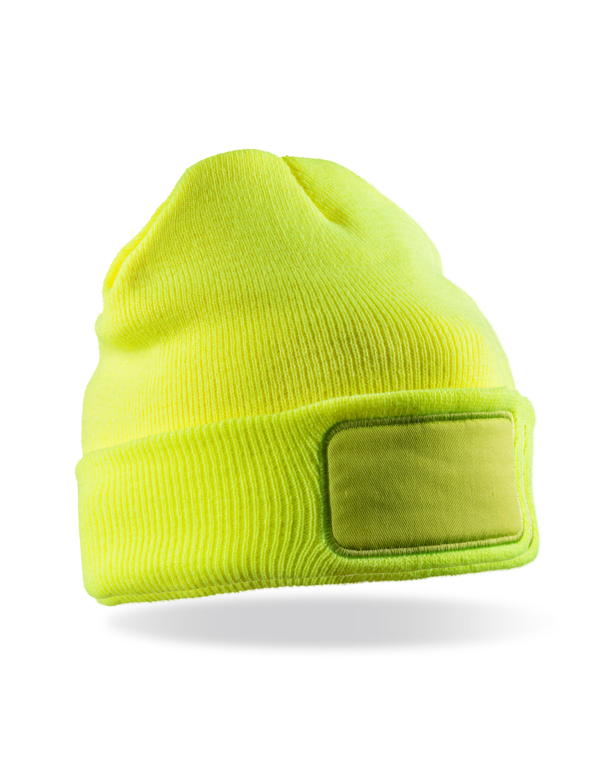 RC934X Recycled Thinsulate™ Printers Beanie Fluoresent Yellow