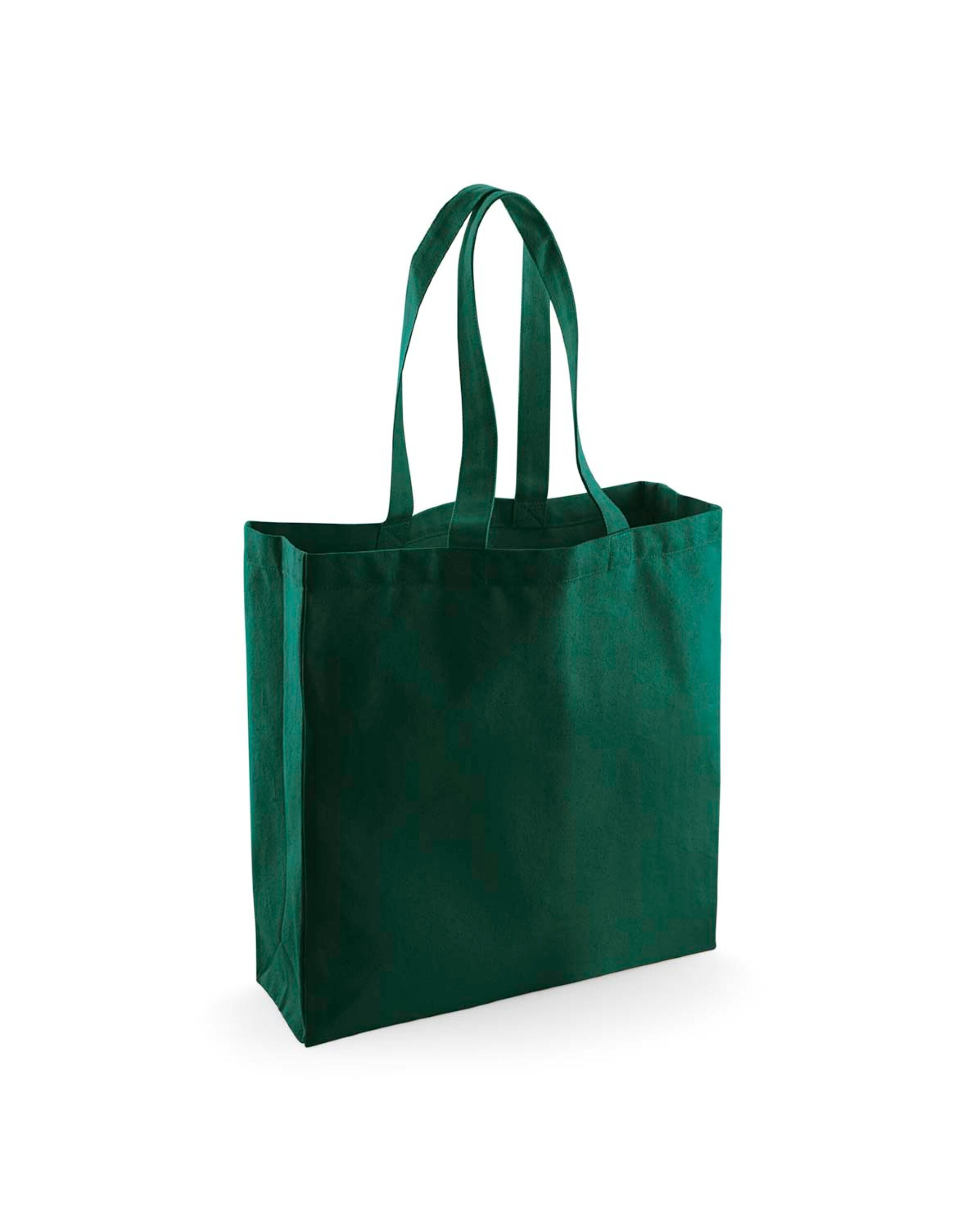 W623 Fairtrade Cotton Classic Shopper Bottle Green