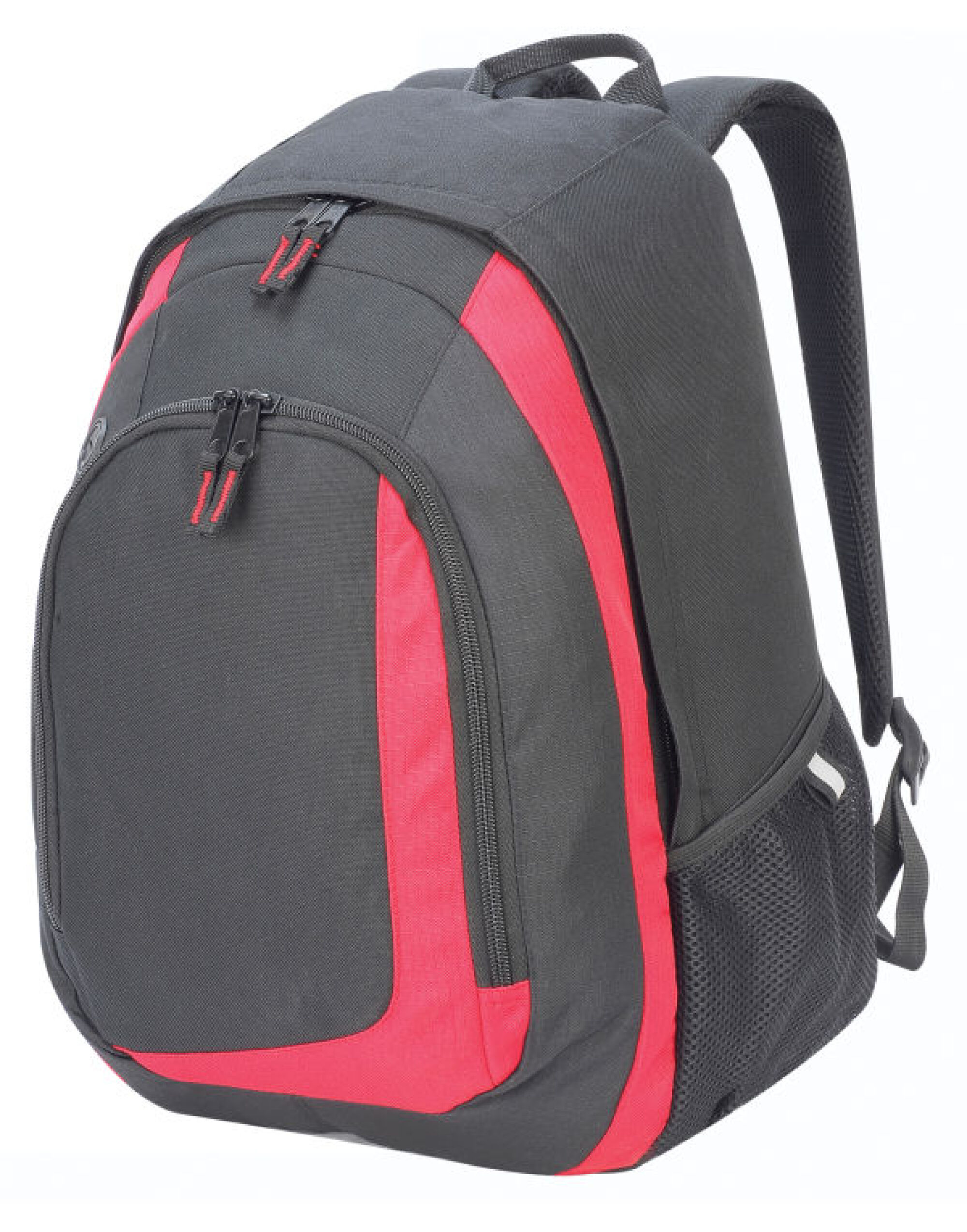 SH7241 Geneva Backpack Black/Red
