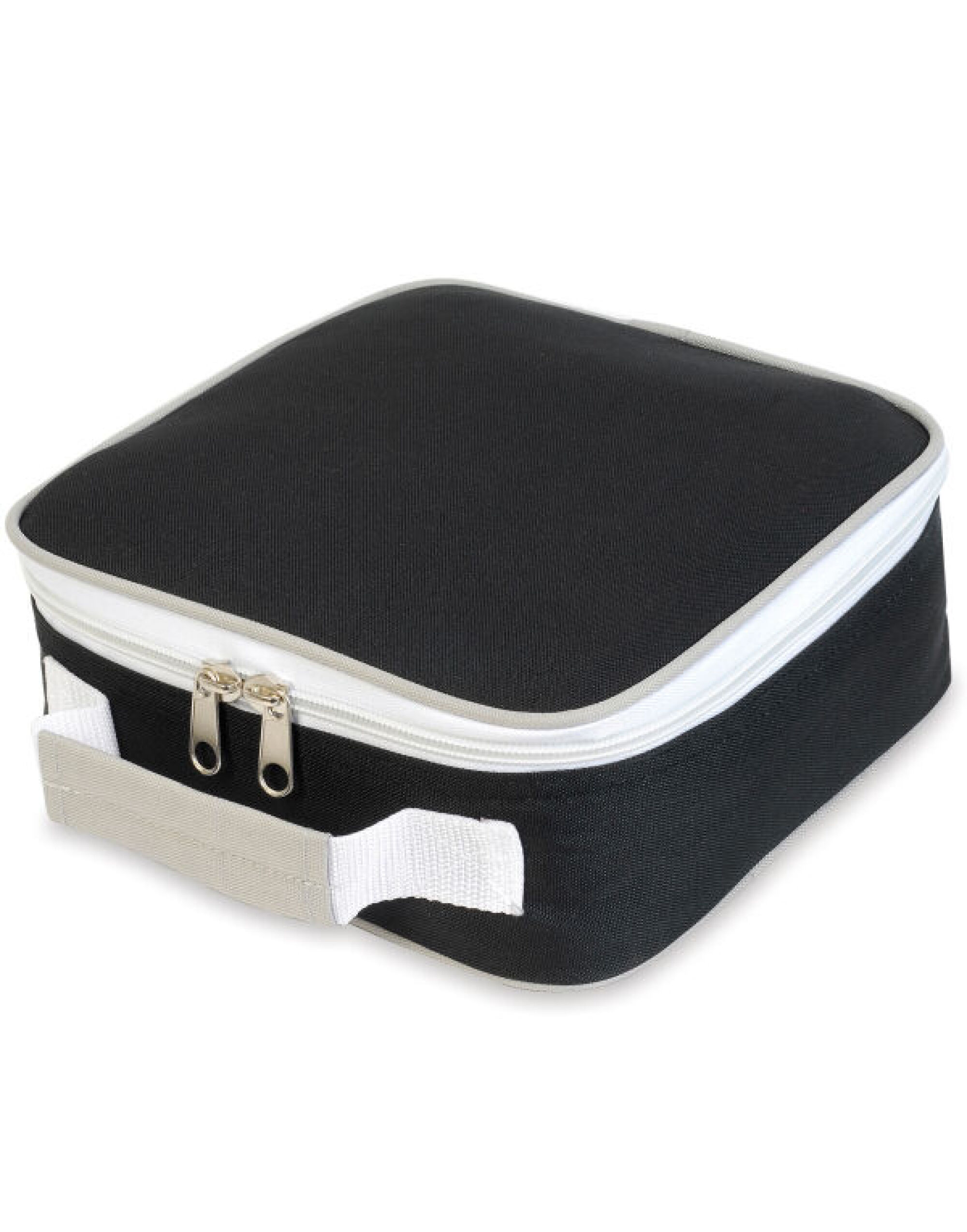 SH1808 Sandwich Lunchbox Cooler Bag Black/Light Grey