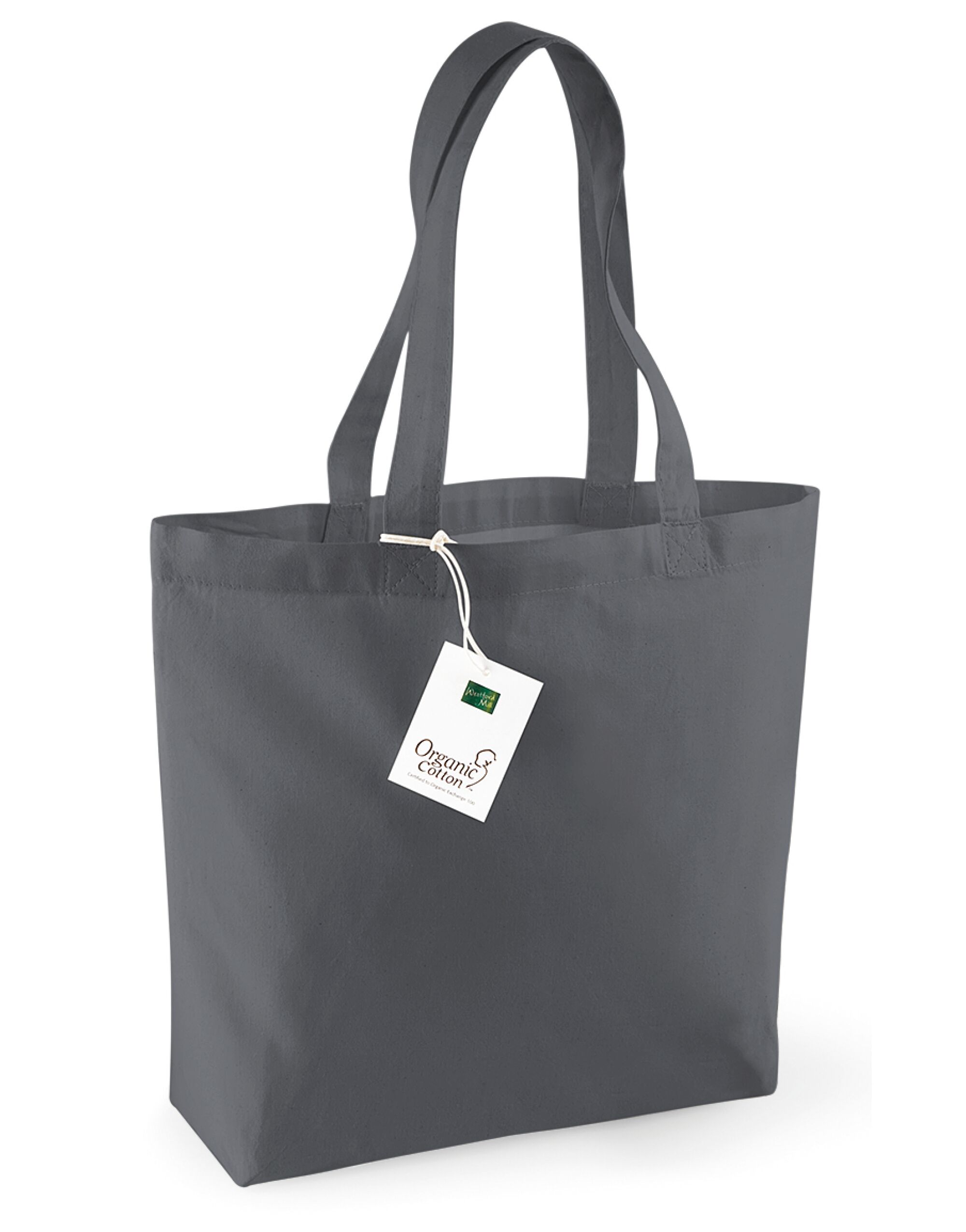 W180 Organic Cotton Shopper Graphite Grey
