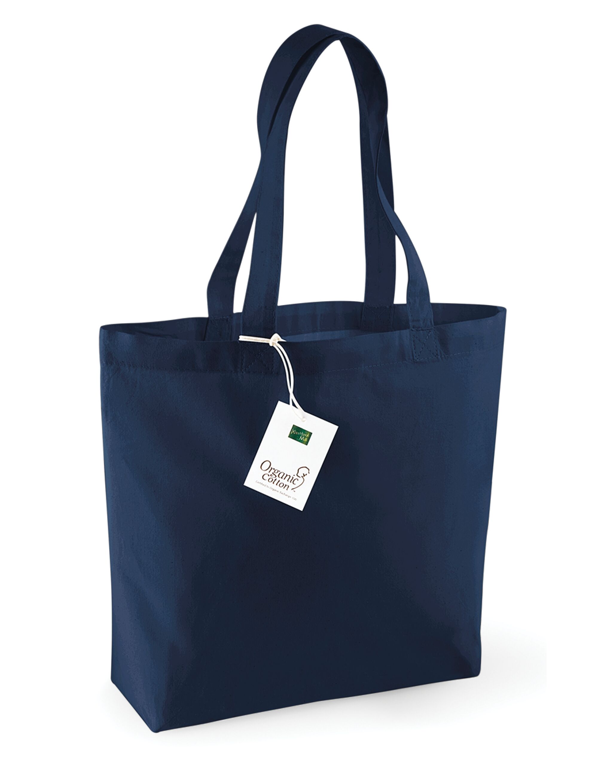 W180 Organic Cotton Shopper Navy