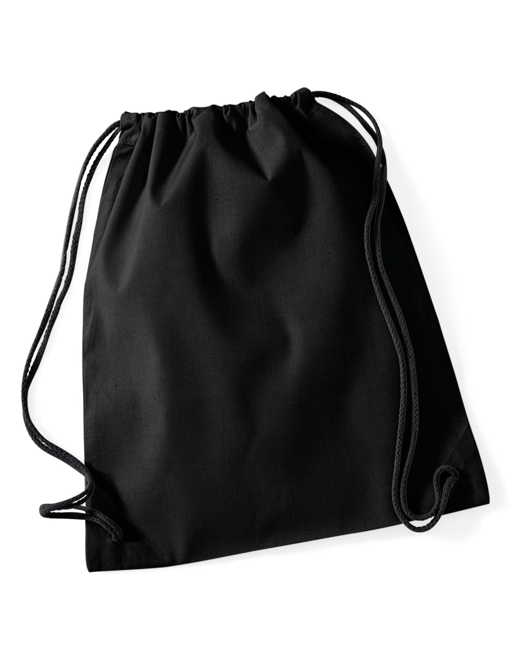 W110 Cotton Gymsac Black/Black