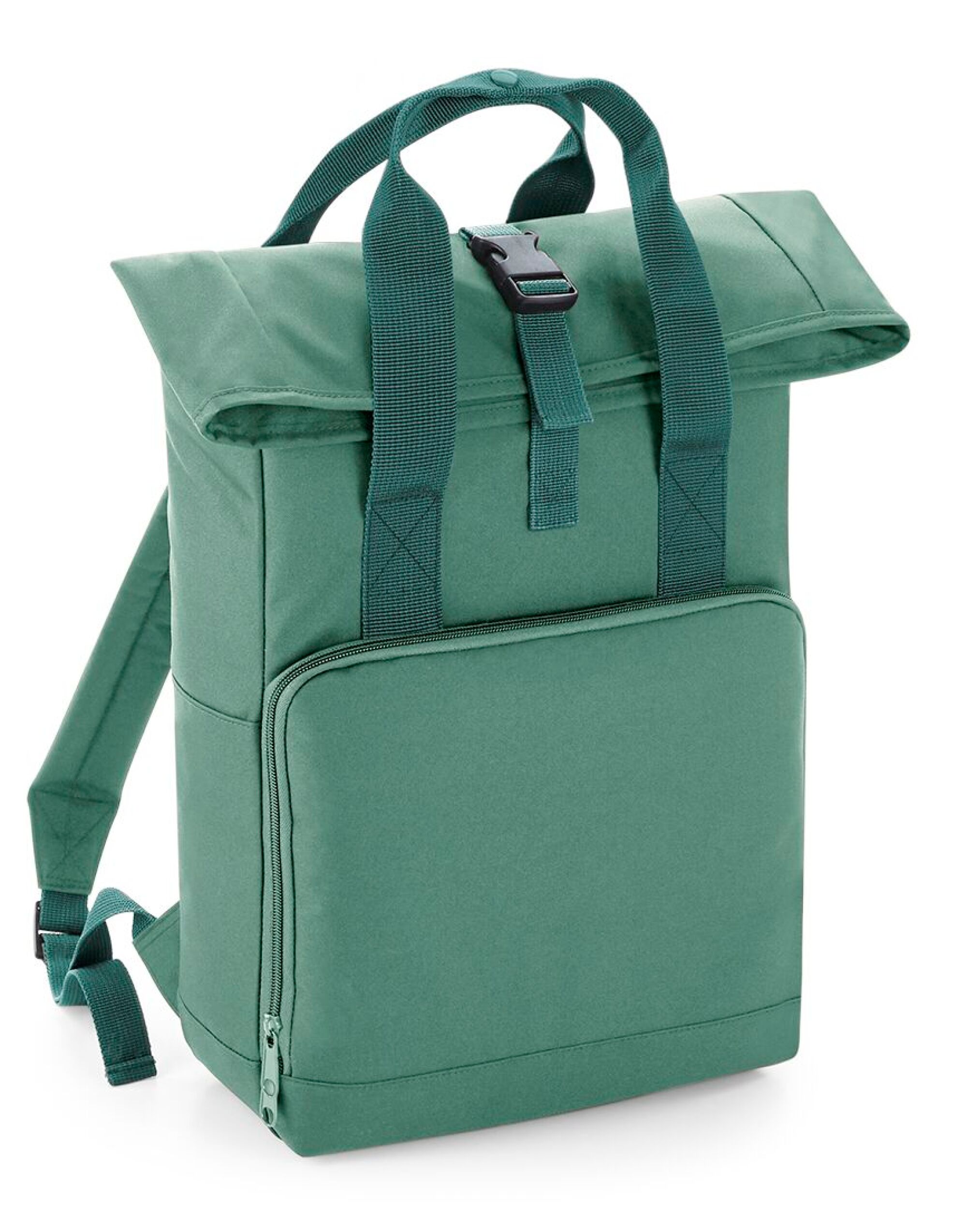 BG118 Twin Handle Roll-Top Backpack Sage Green