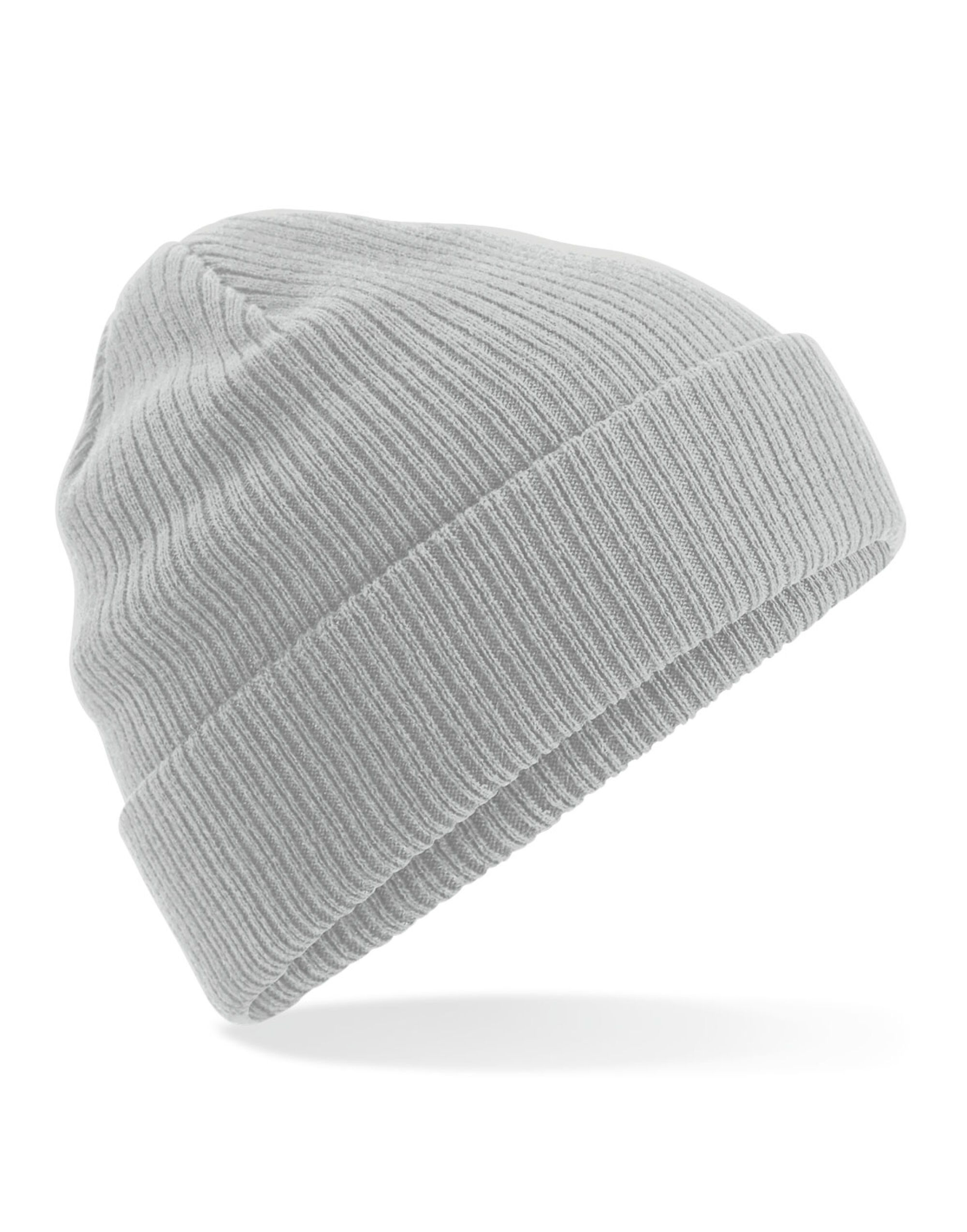 B50N Organic Cotton Beanie Light Grey
