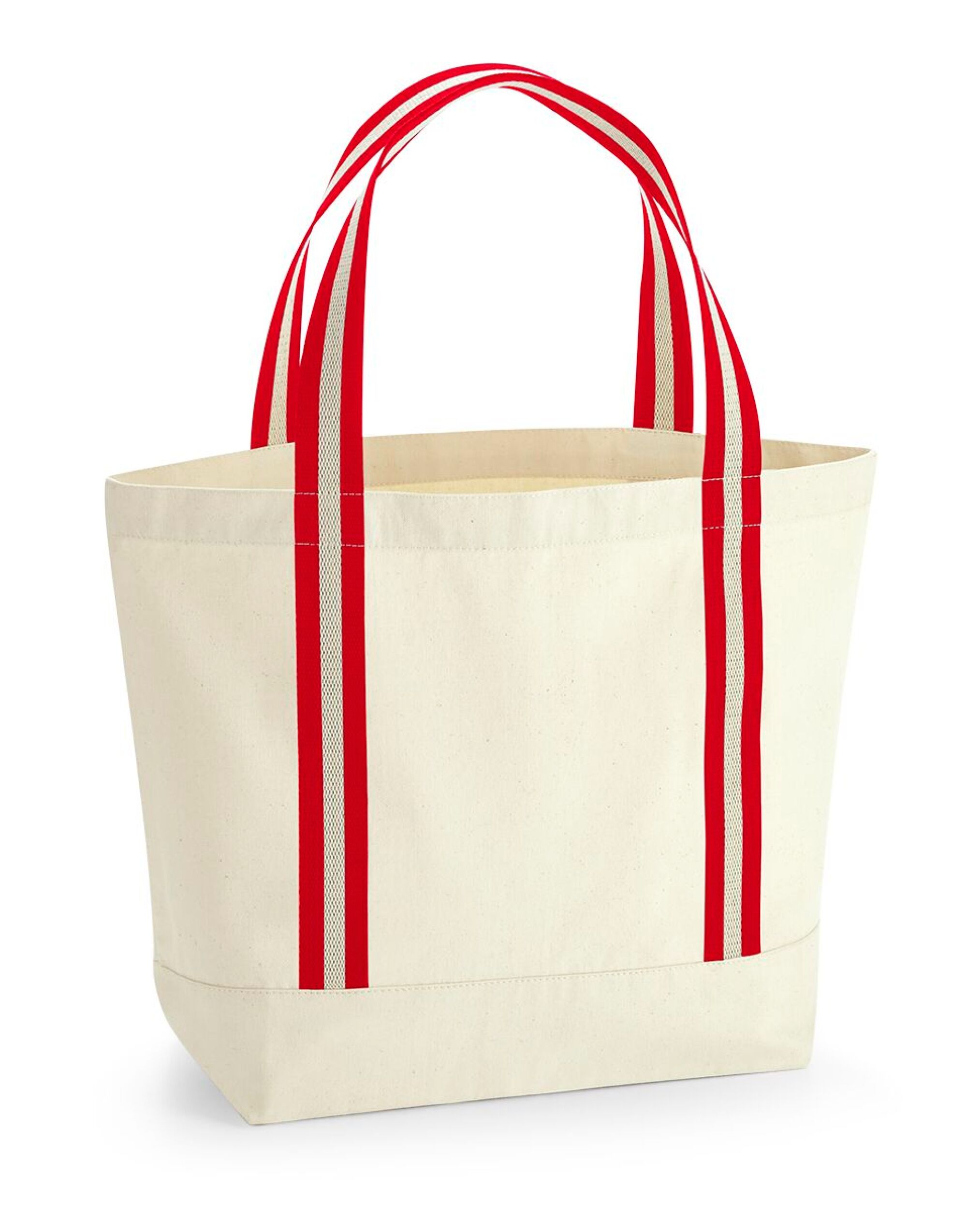 W690 EarthAware® Organic Boat Bag Natural/classic Red