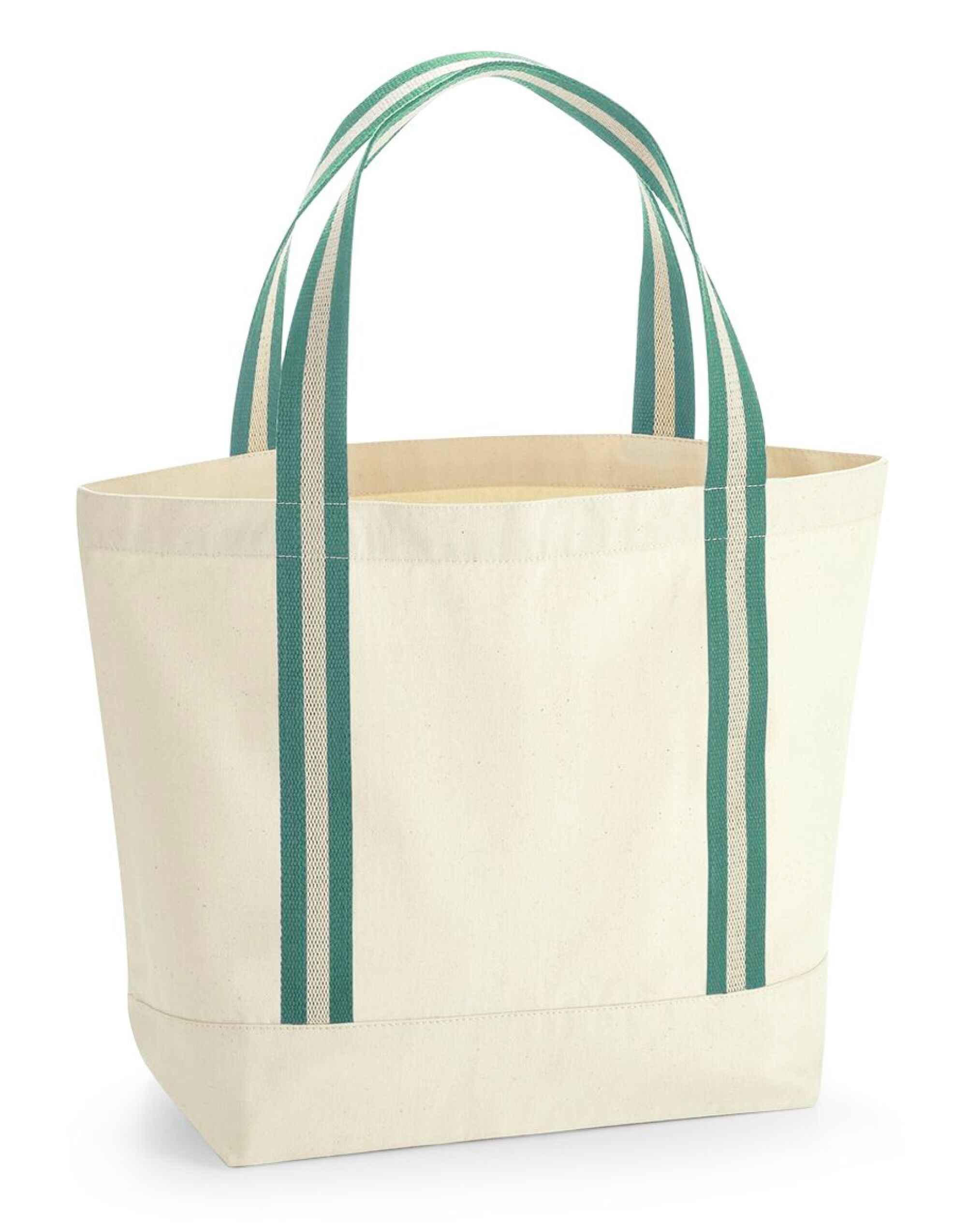W690 EarthAware® Organic Boat Bag Natural/Sage Green