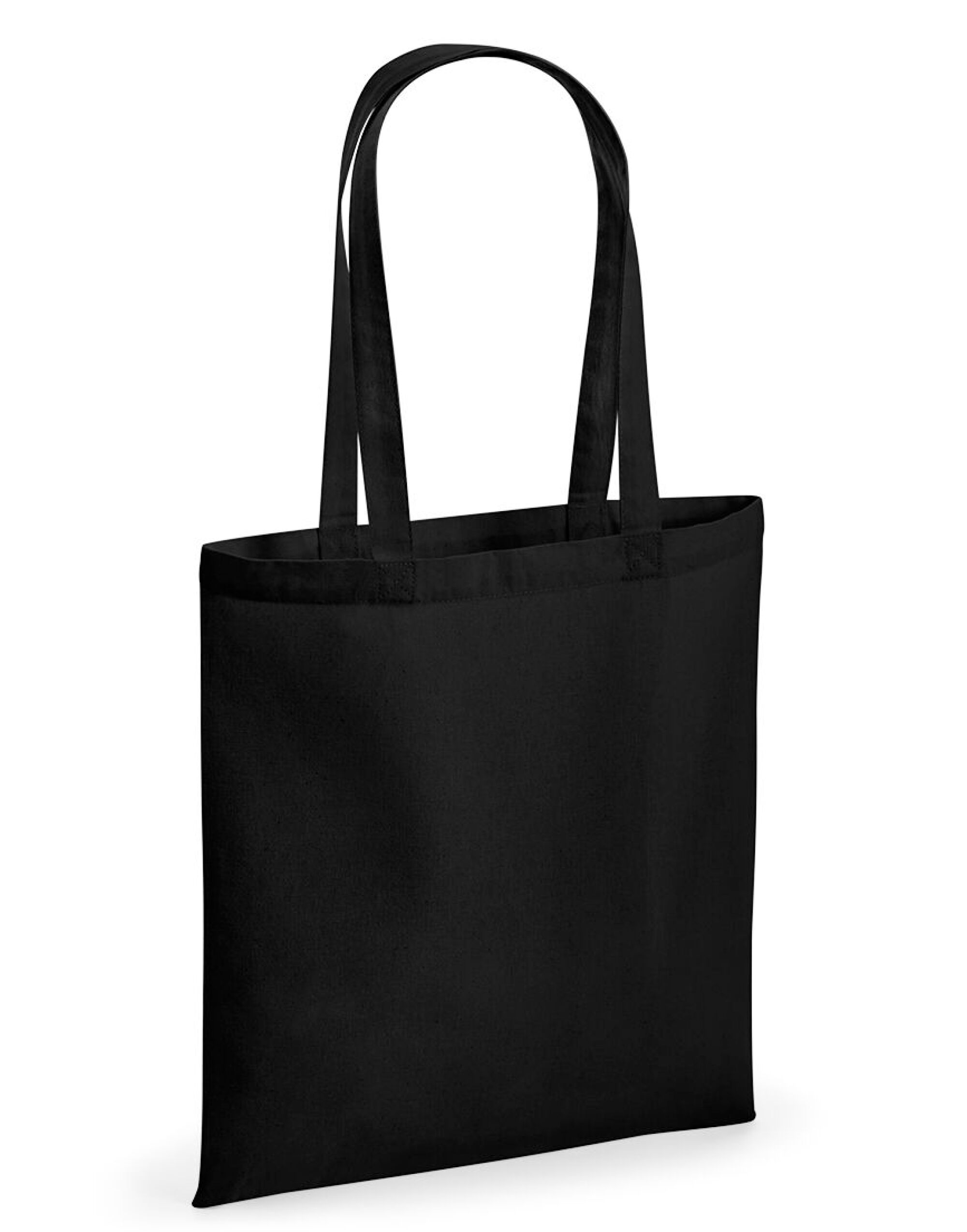 W901 Recycled Cotton Tote Black