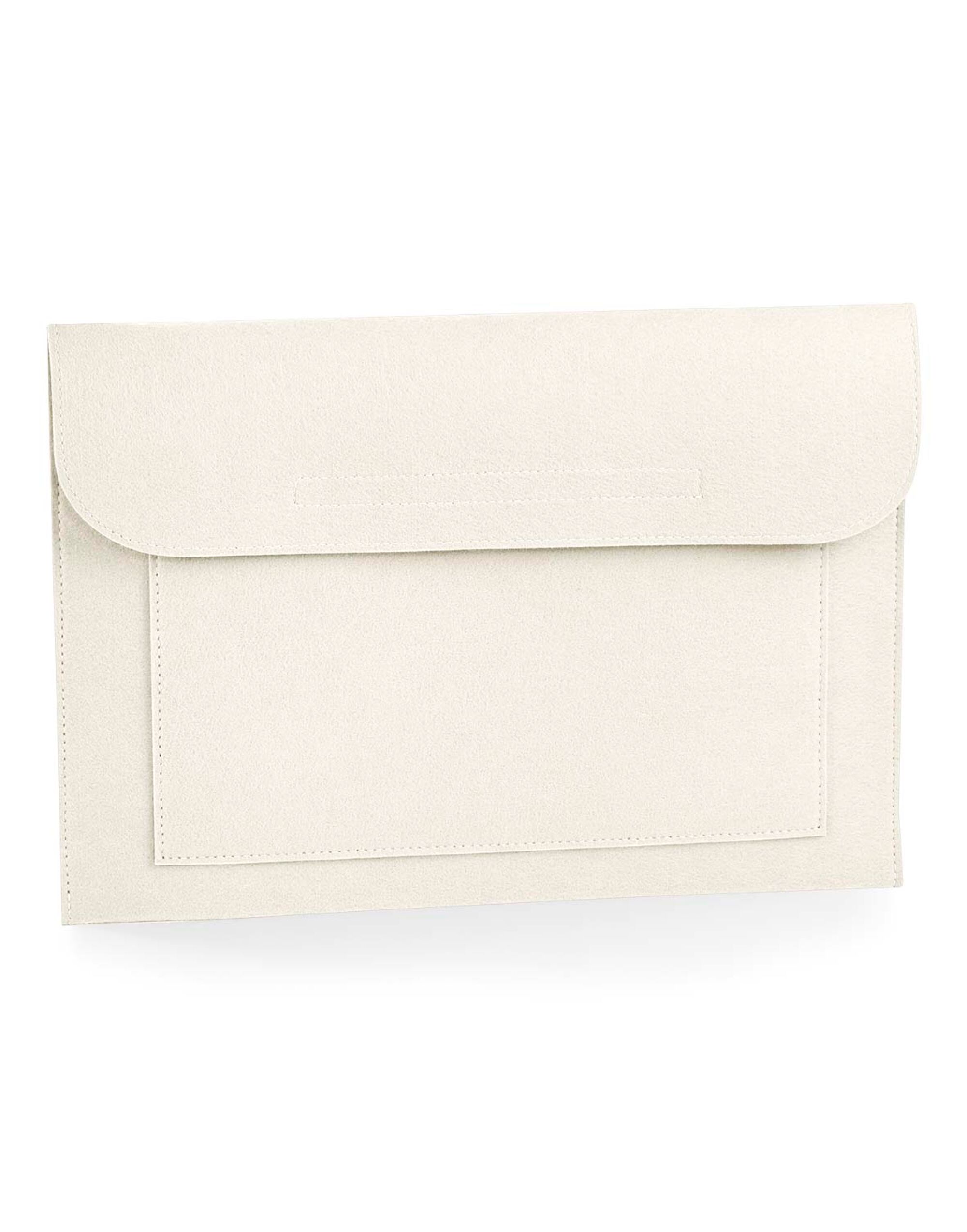 BG726 Felt Laptop/Document Slip Soft White