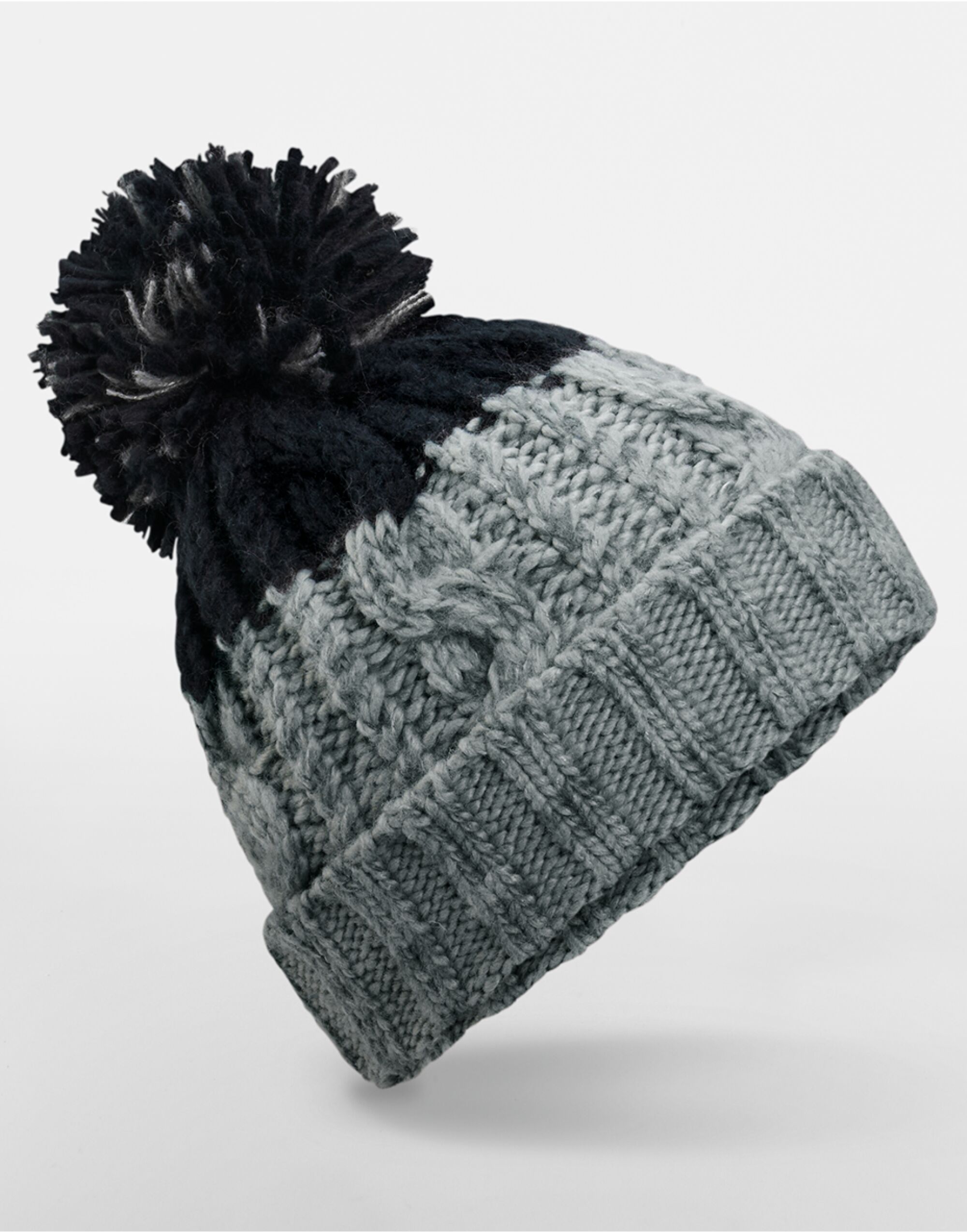 B437 Apres Beanie Light Grey/Black