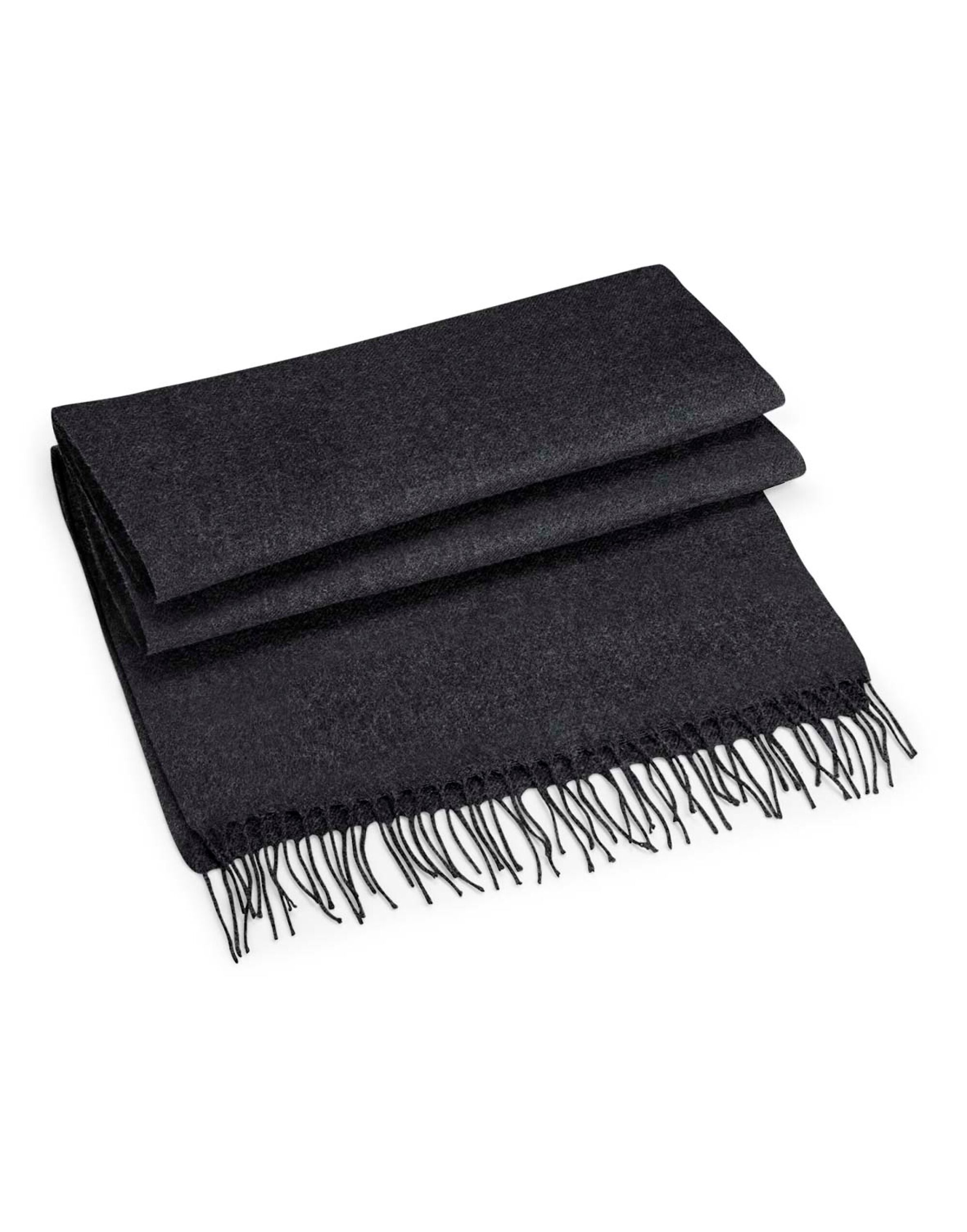 B500 Classic Woven Scarf Charcoal