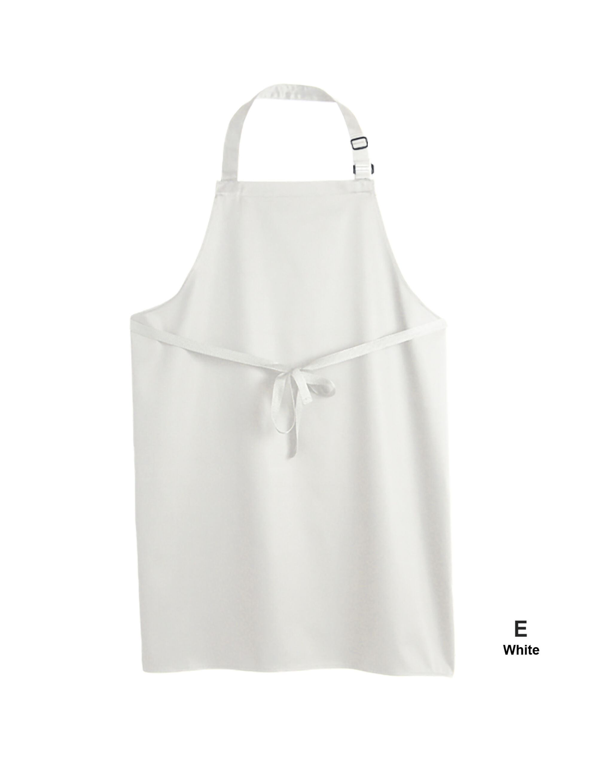 DP200 Multi-Coloured Recycled Bib Apron White