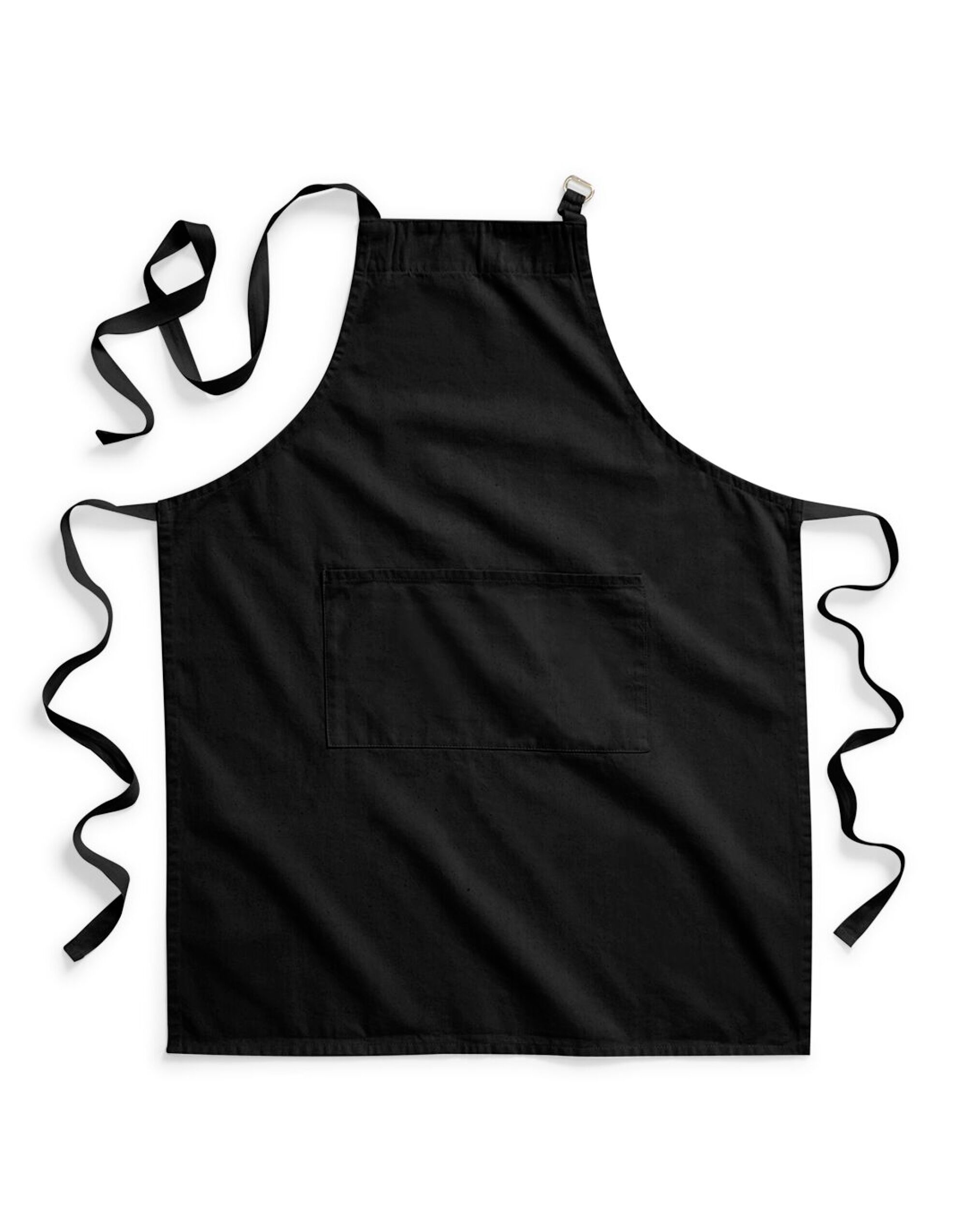 W364 FairTrade Cotton Adult Apron Black