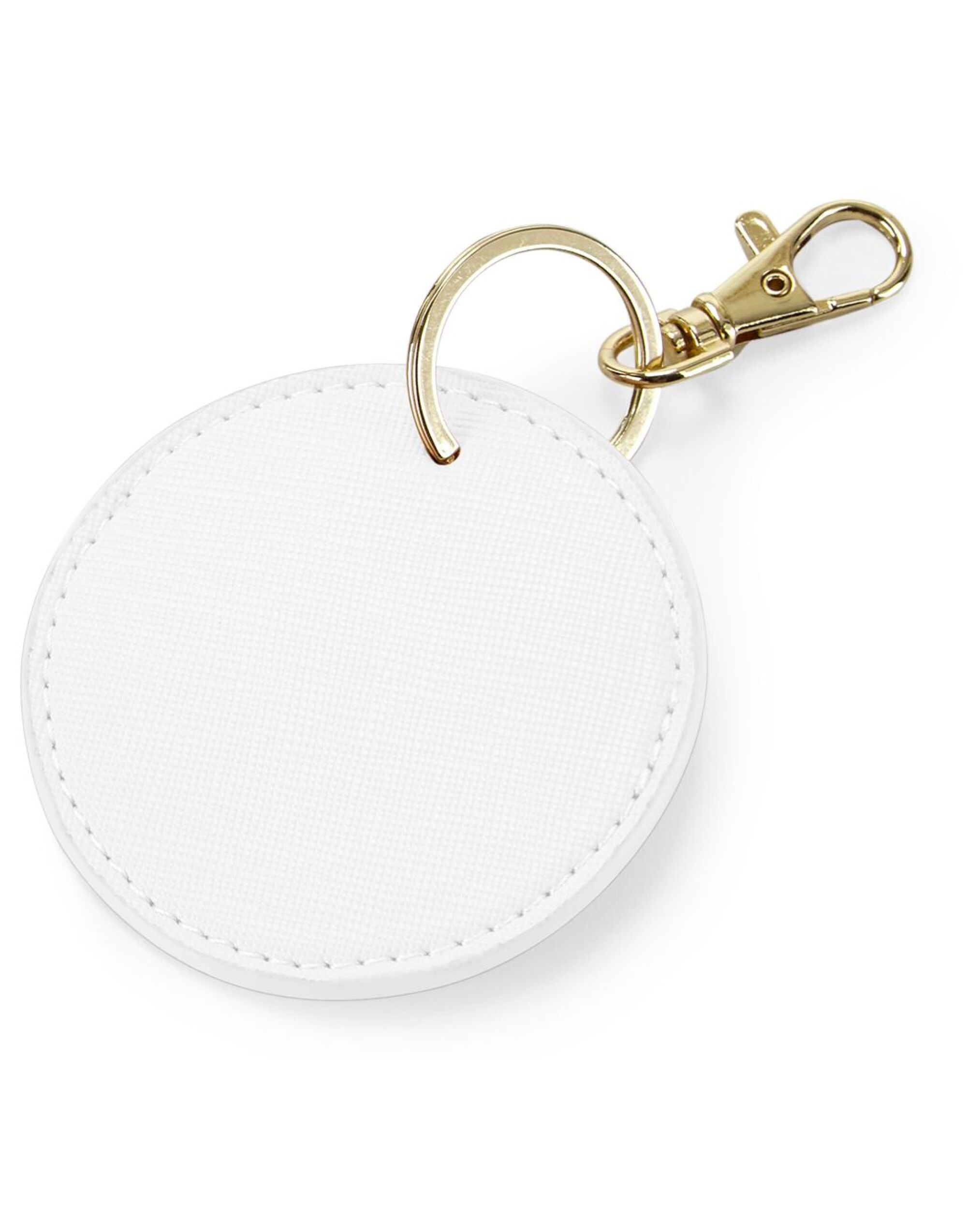 BG745 Boutique Circular Key Clip Soft White