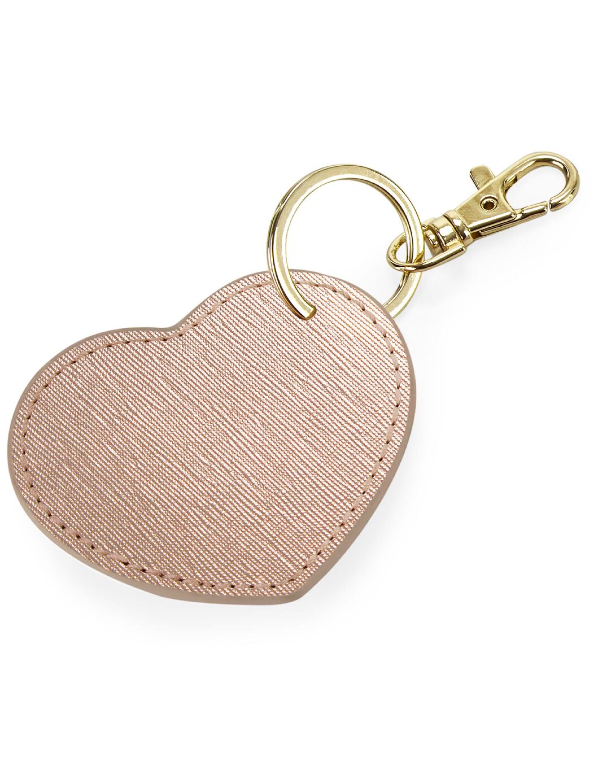 BG746 Boutique Heart Key Clip Rose Gold