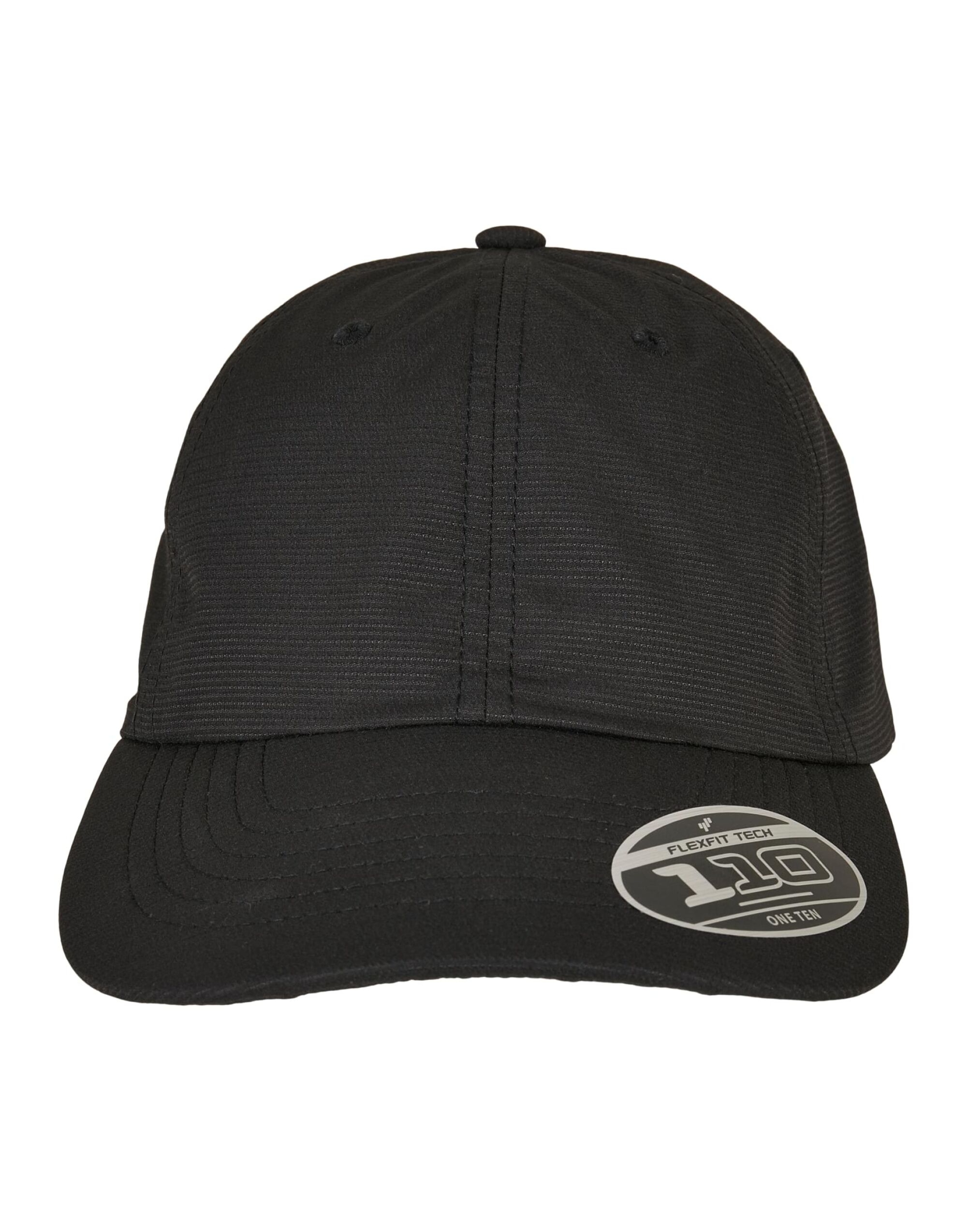 110P 110 Cool & Dry Mini Pique Cap Black