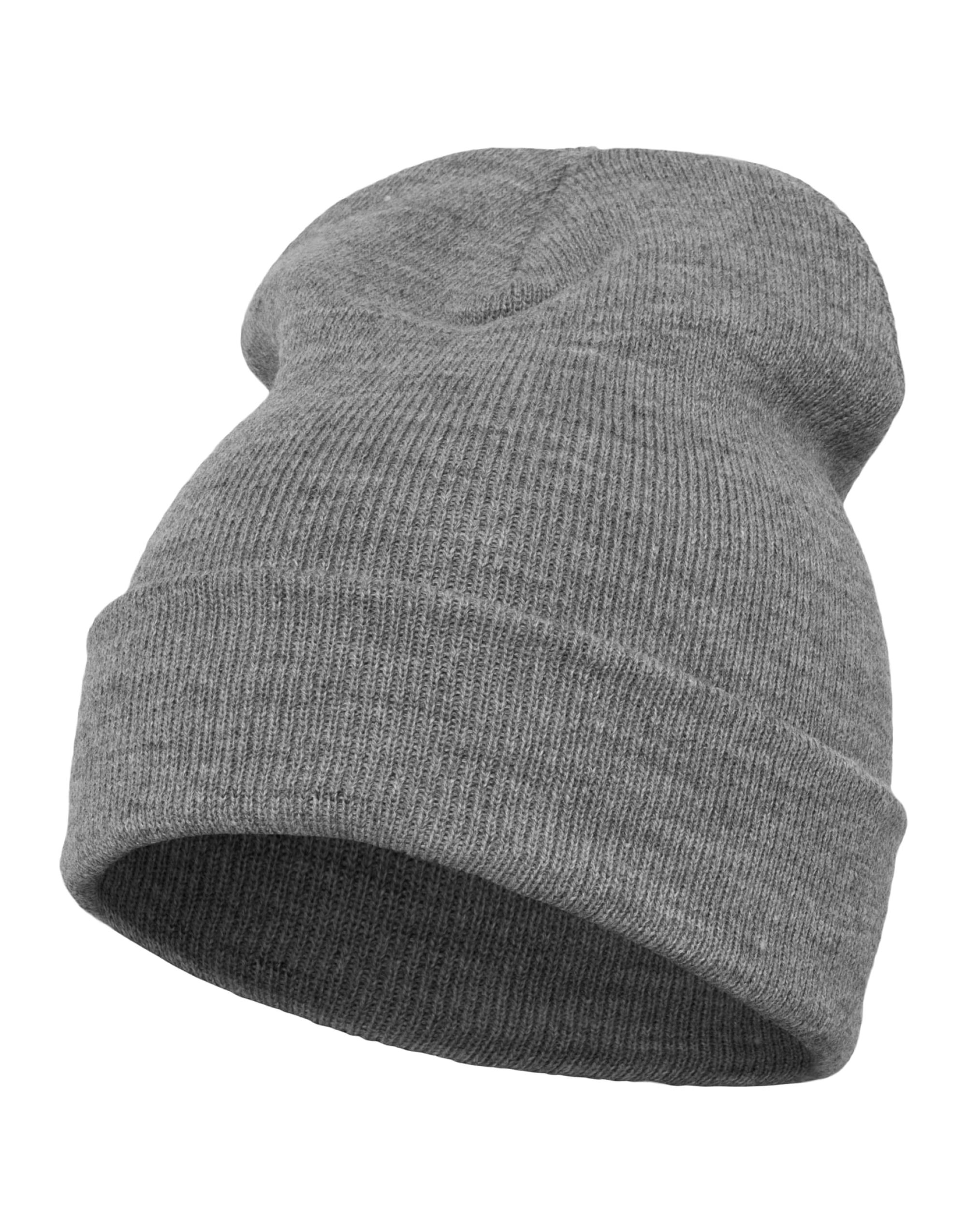 1501KC YP Cuffed Knit Beanie Heather Grey