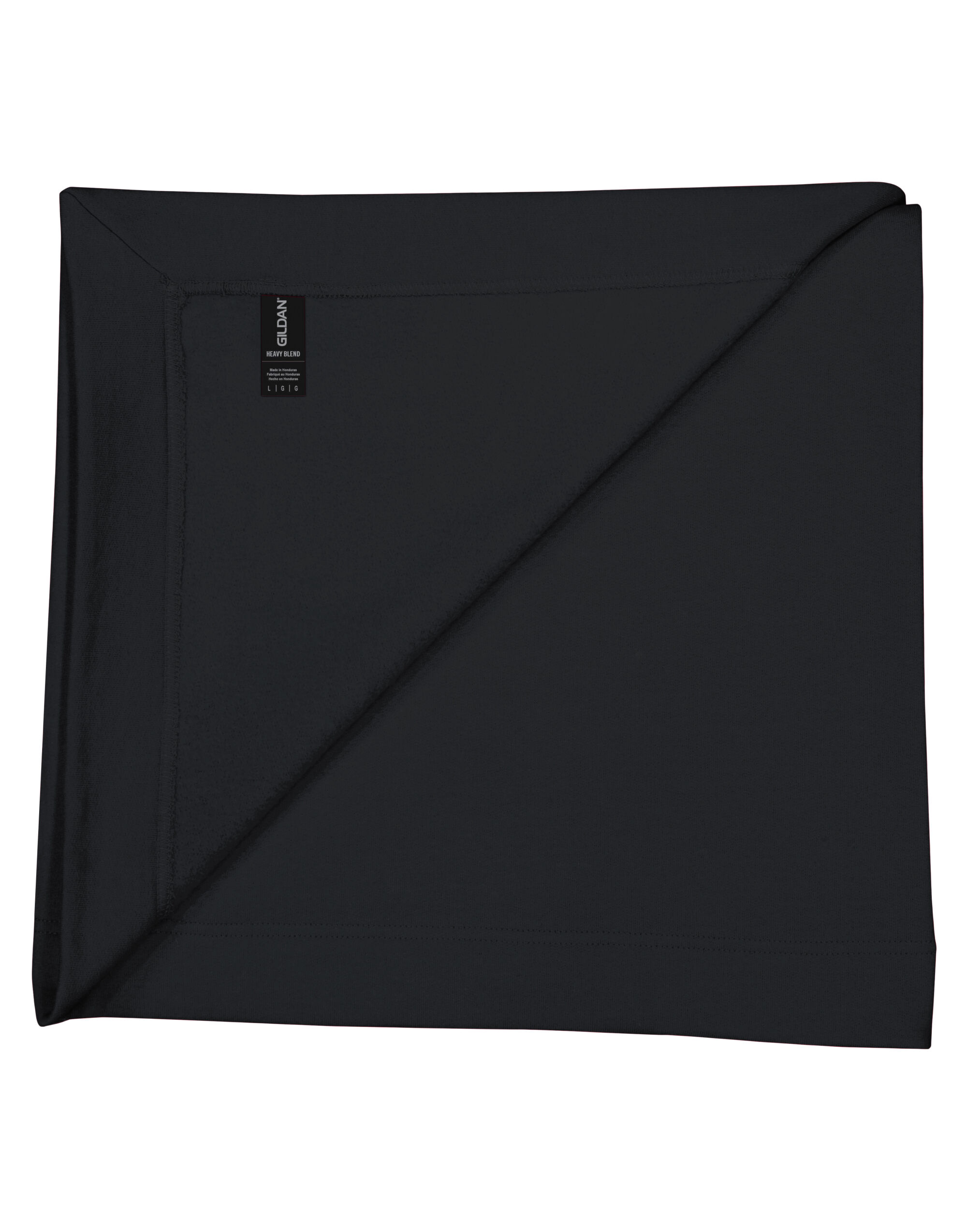 18900 Heavy Blend Fleece Stadium Blanket Black