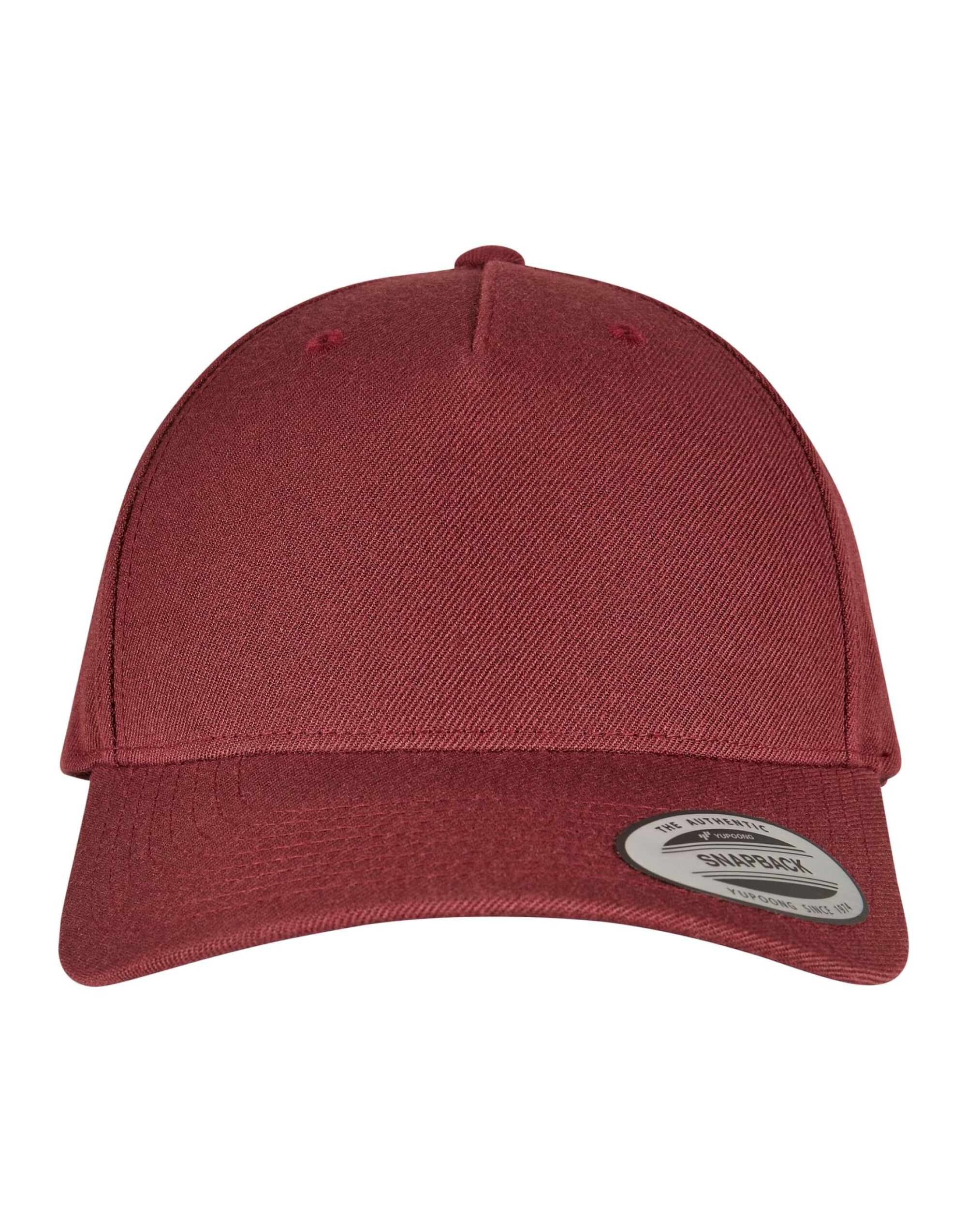 5789M YP Classics 5 Panel Premium Cap Maroon