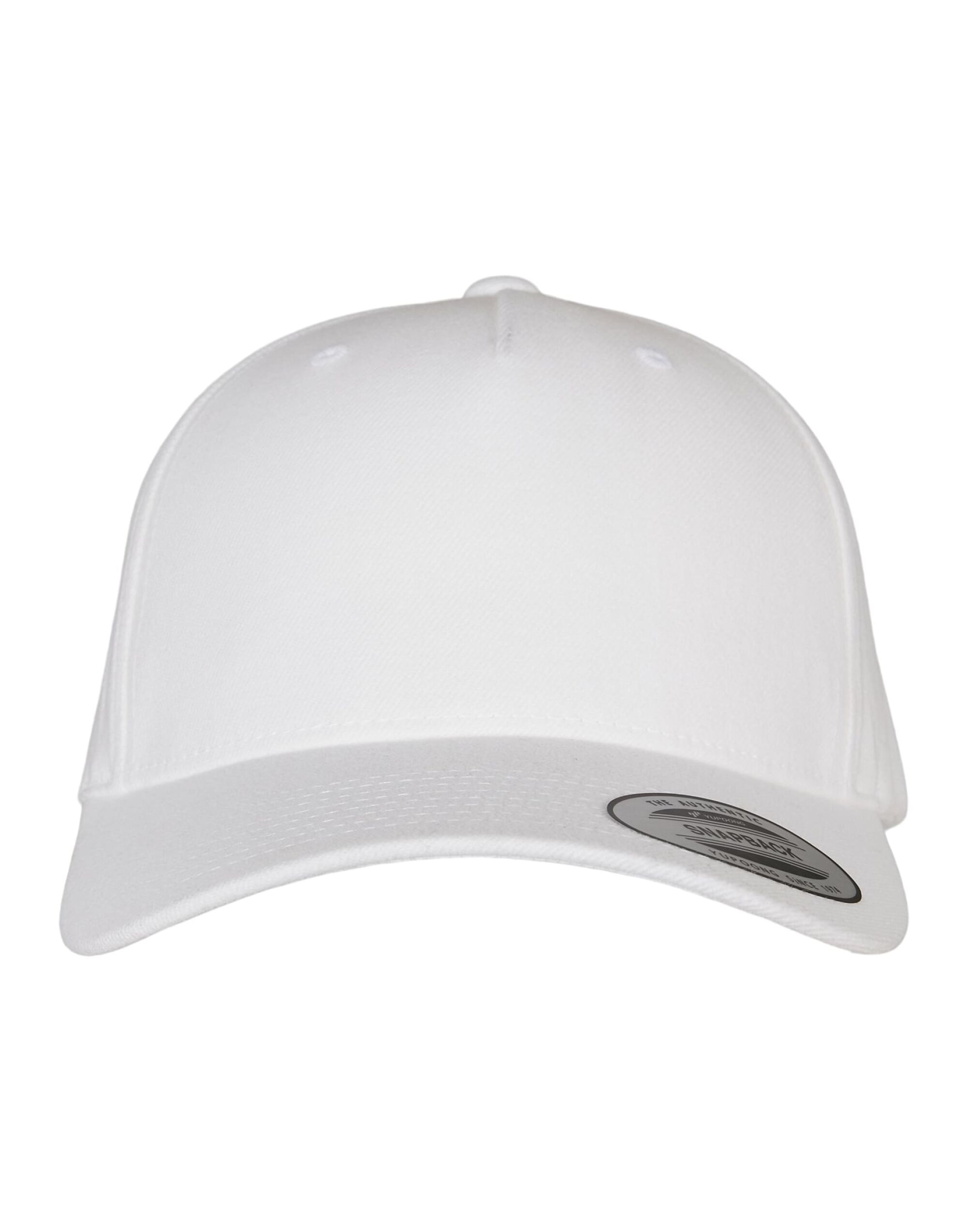 5789M YP Classics 5 Panel Premium Cap White
