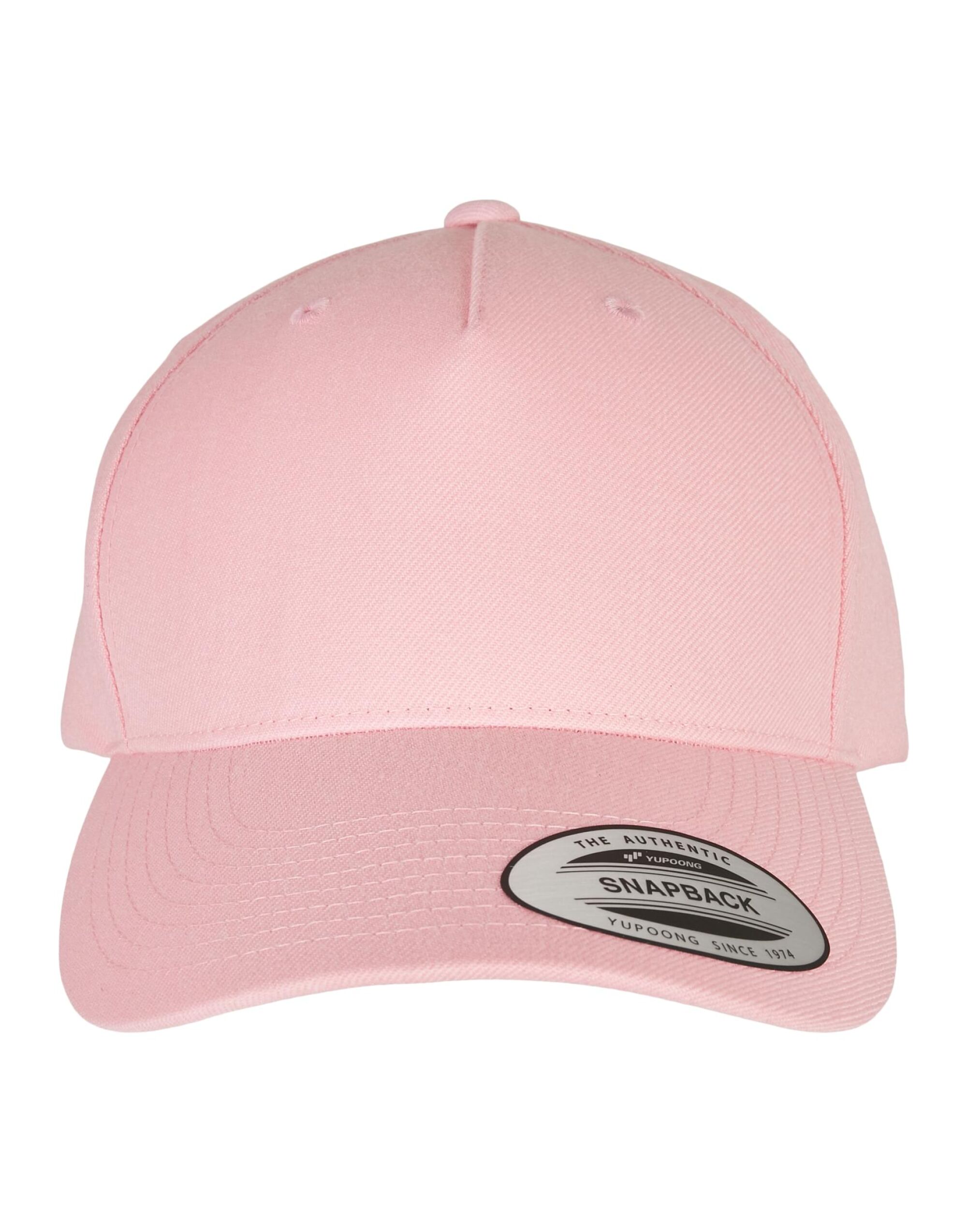 5789M YP Classics 5 Panel Premium Cap Prism Pink