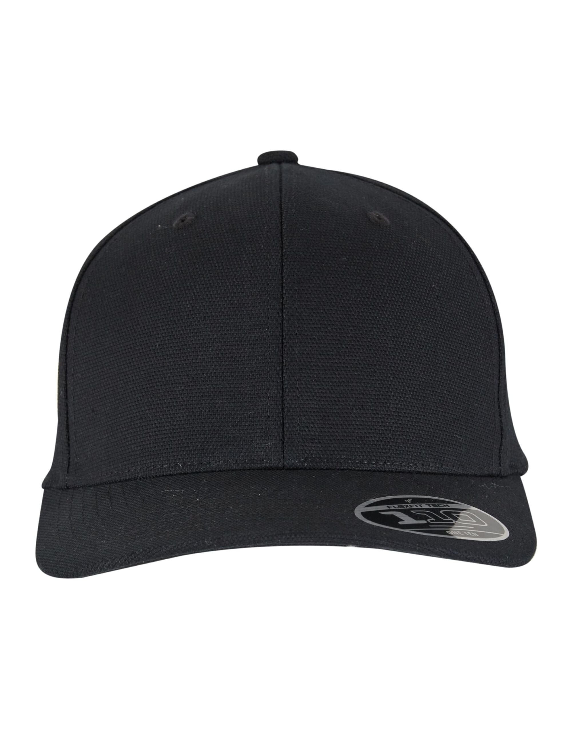 9293 110 Curved Snapback Black