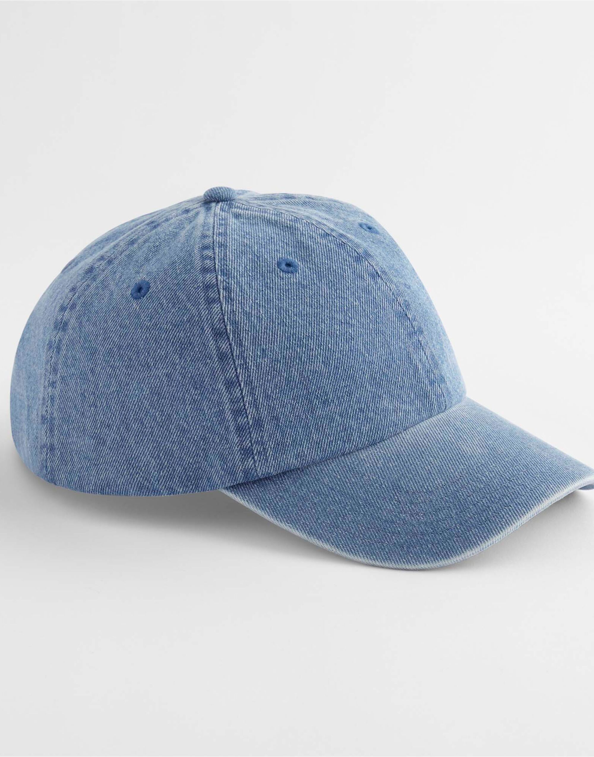 B105 Denim Cap Mid Blue