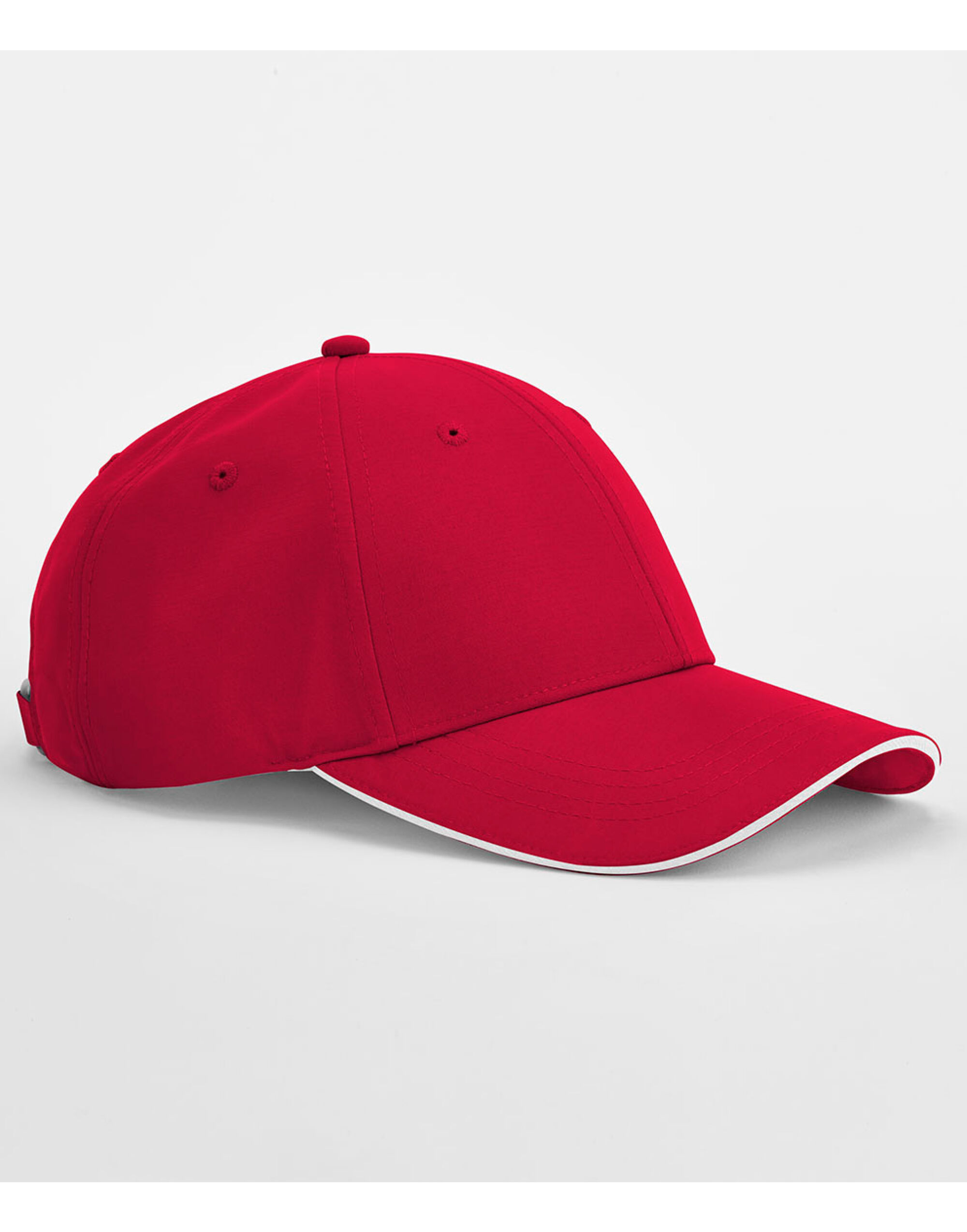 B195R Team Sports-Tech Cap Classic Red/White