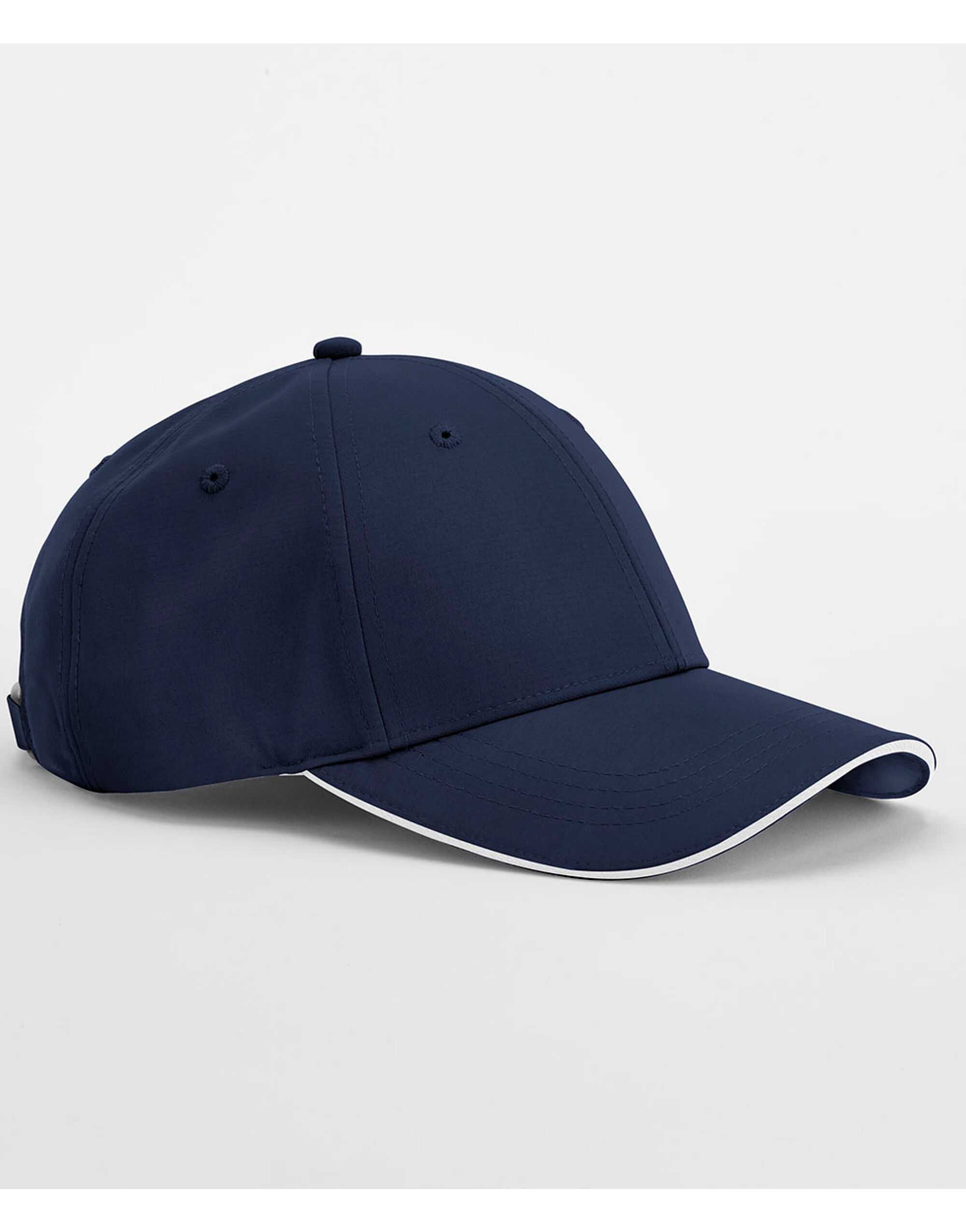 B195R Team Sports-Tech Cap French Navy/White