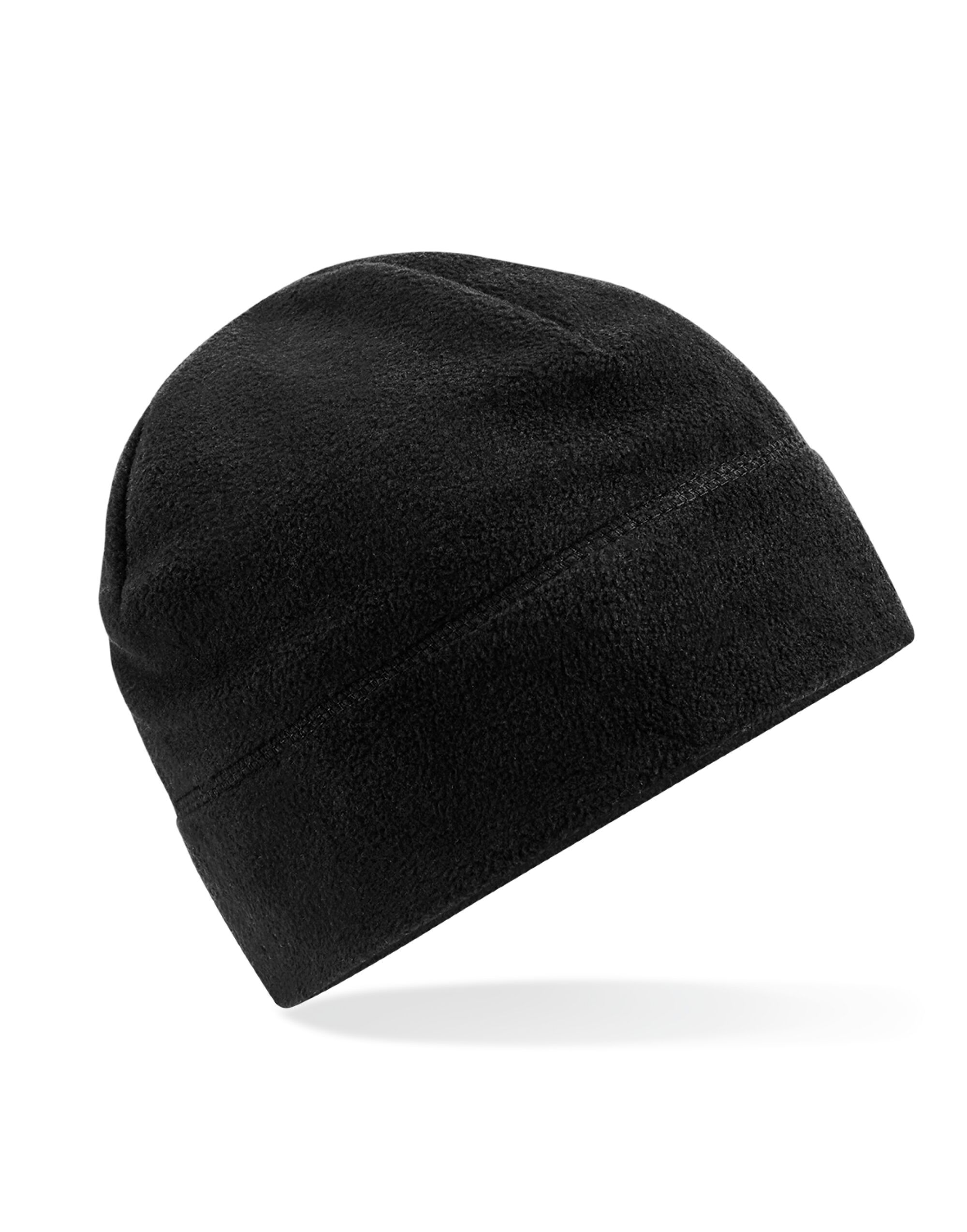 B244R Recycled Fleece Pull-On Beanie Black