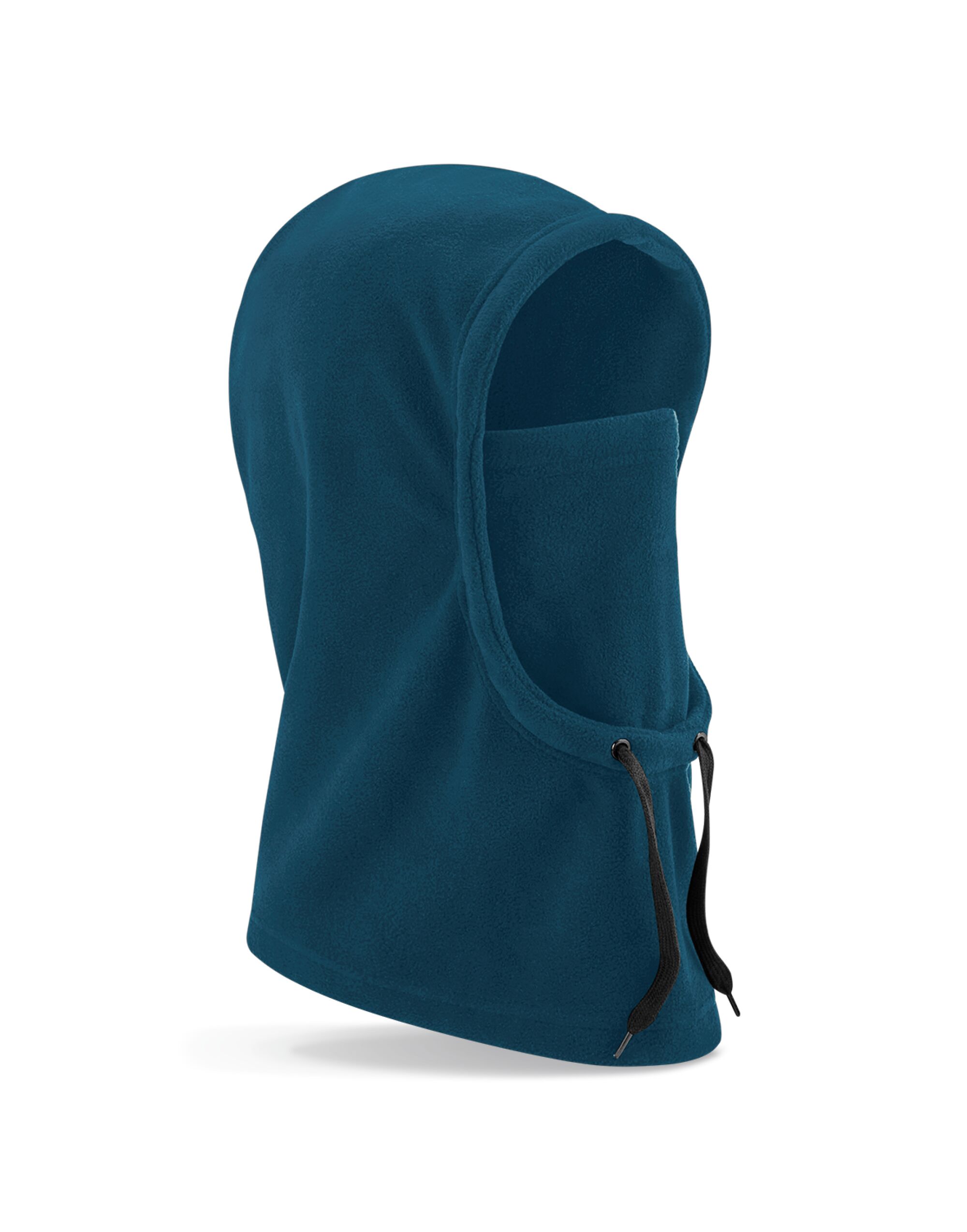 B282R Recycled Fleece Hood Petrol