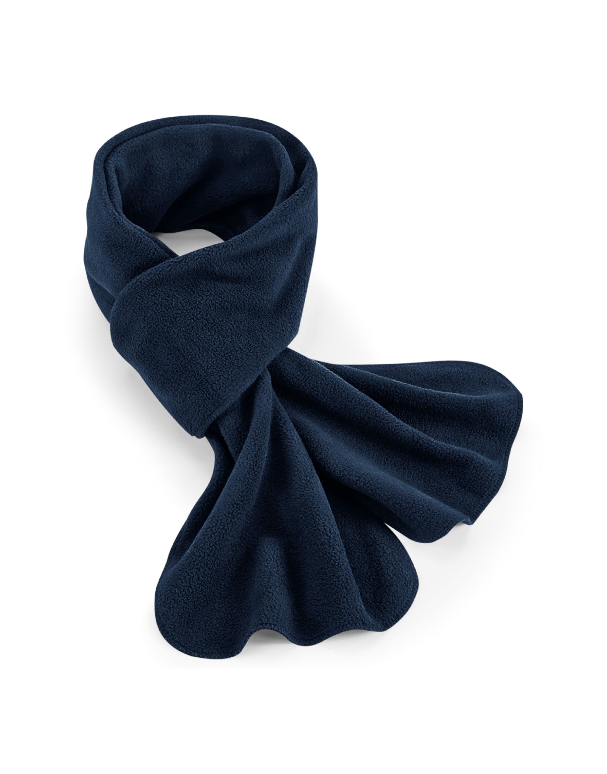 B293R Recycled Fleece Scarf French Navy