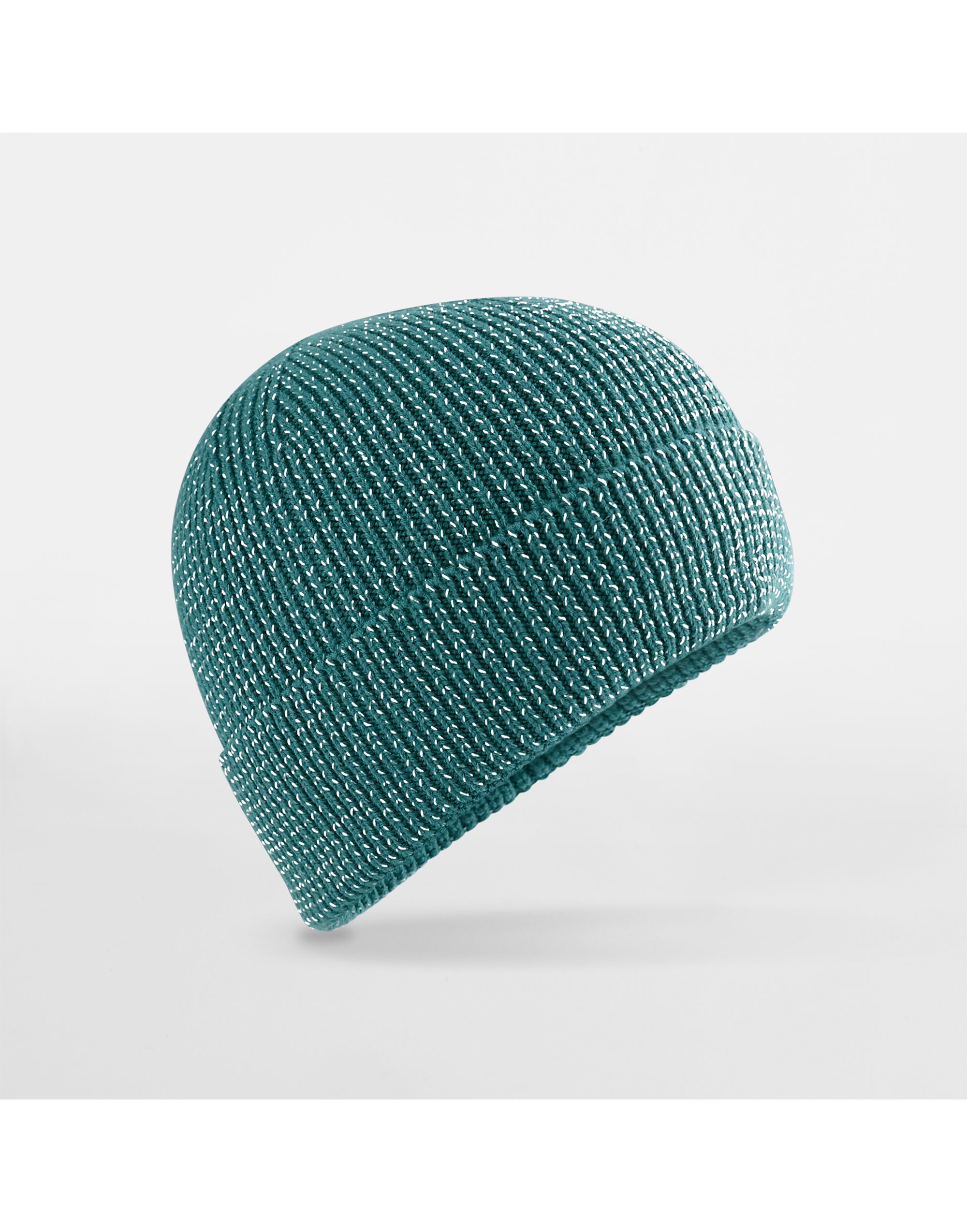 B325R Streetlite Reflective Beanie Marine Green