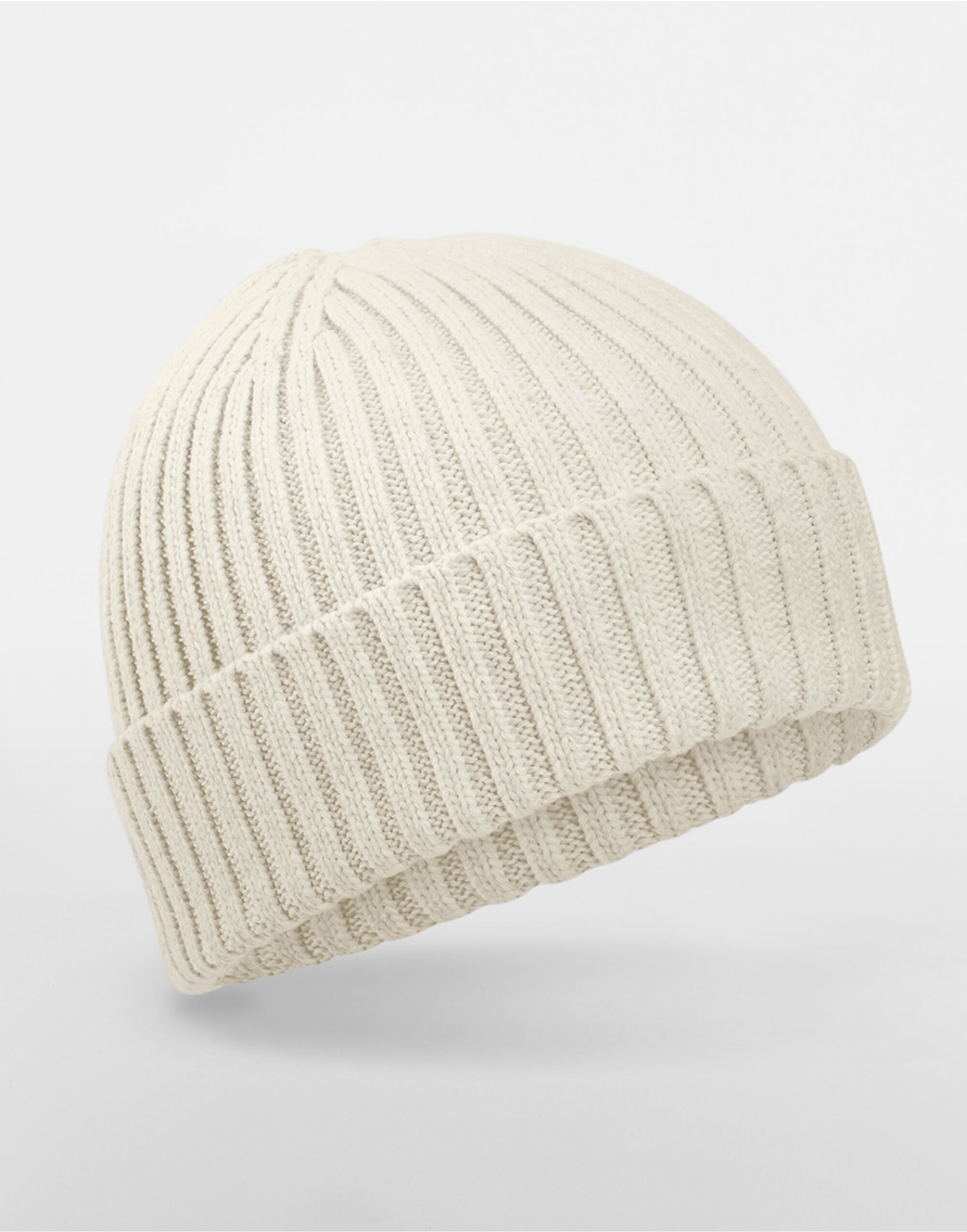 B341B Organic Cotton Kids Beanie Almond