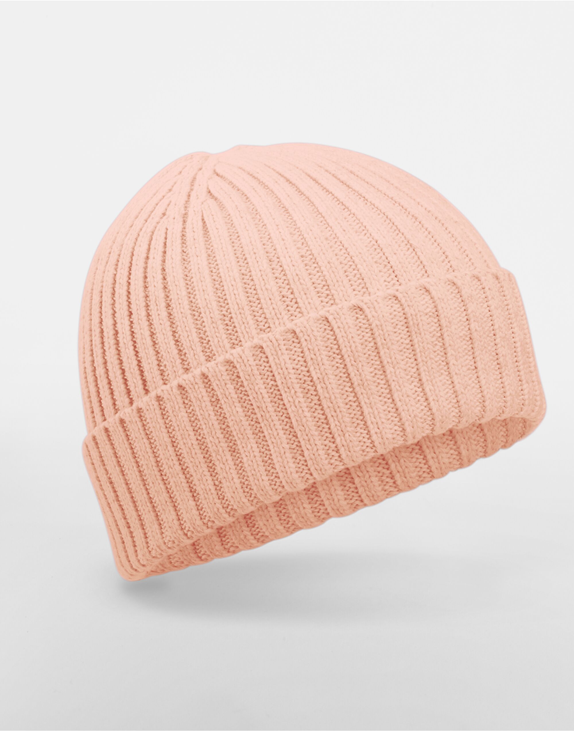 B341B Organic Cotton Kids Beanie Peach