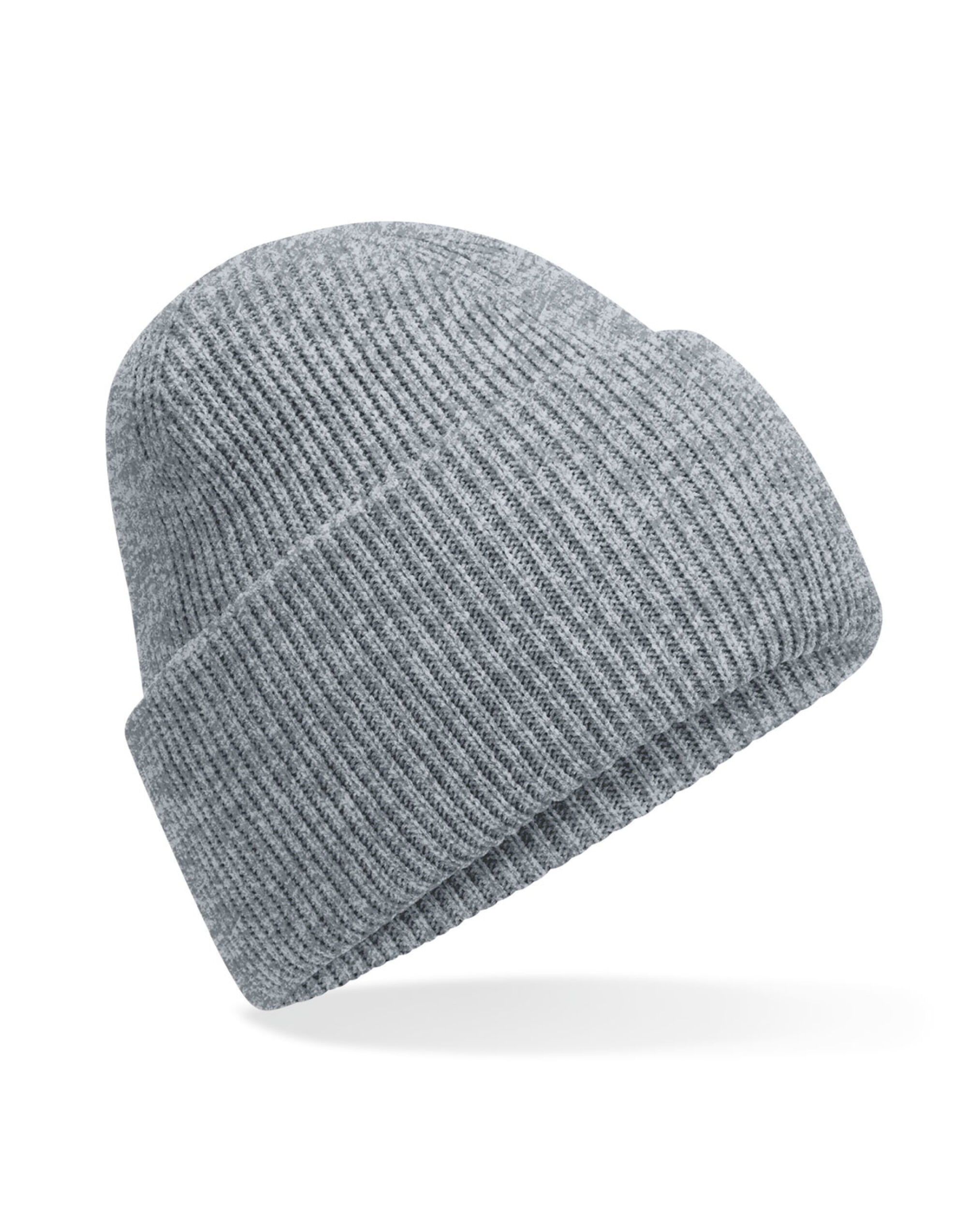 B385R Classic Deep Cuffed Beanie Ash Grey