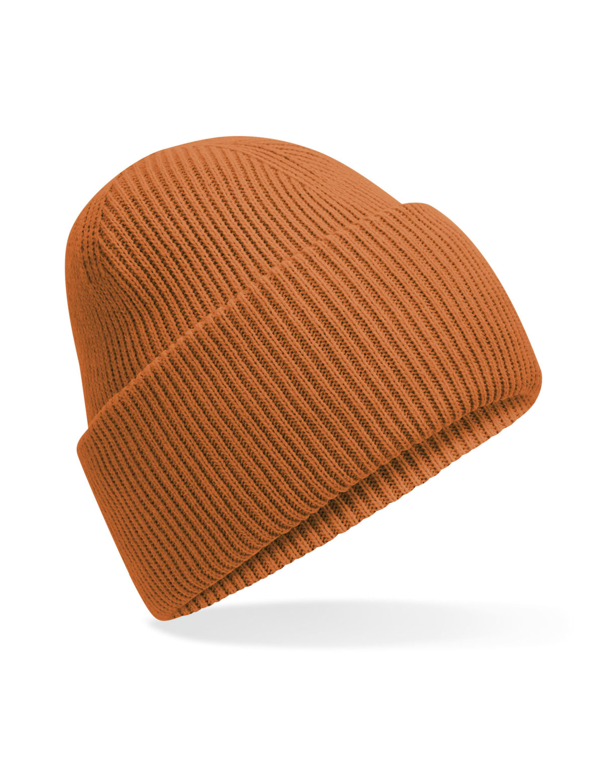 B385R Classic Deep Cuffed Beanie Pumpkin
