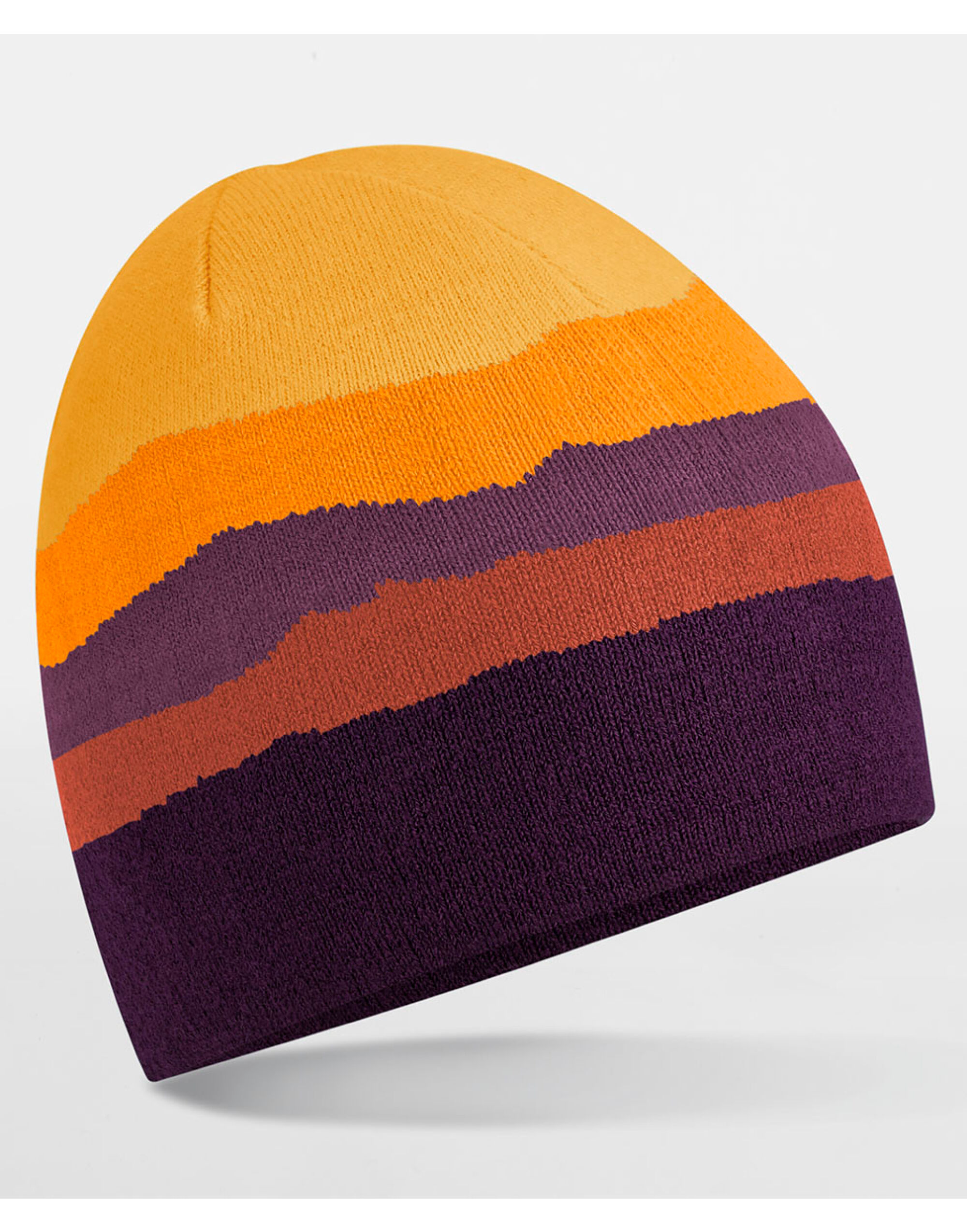 B394R Mountain Peaks Pull On Beanie Desert Peaks