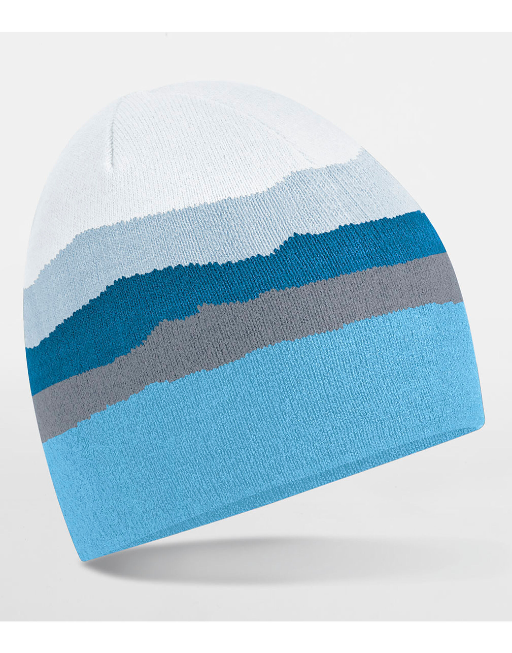B394R Mountain Peaks Pull On Beanie Glacier Peaks