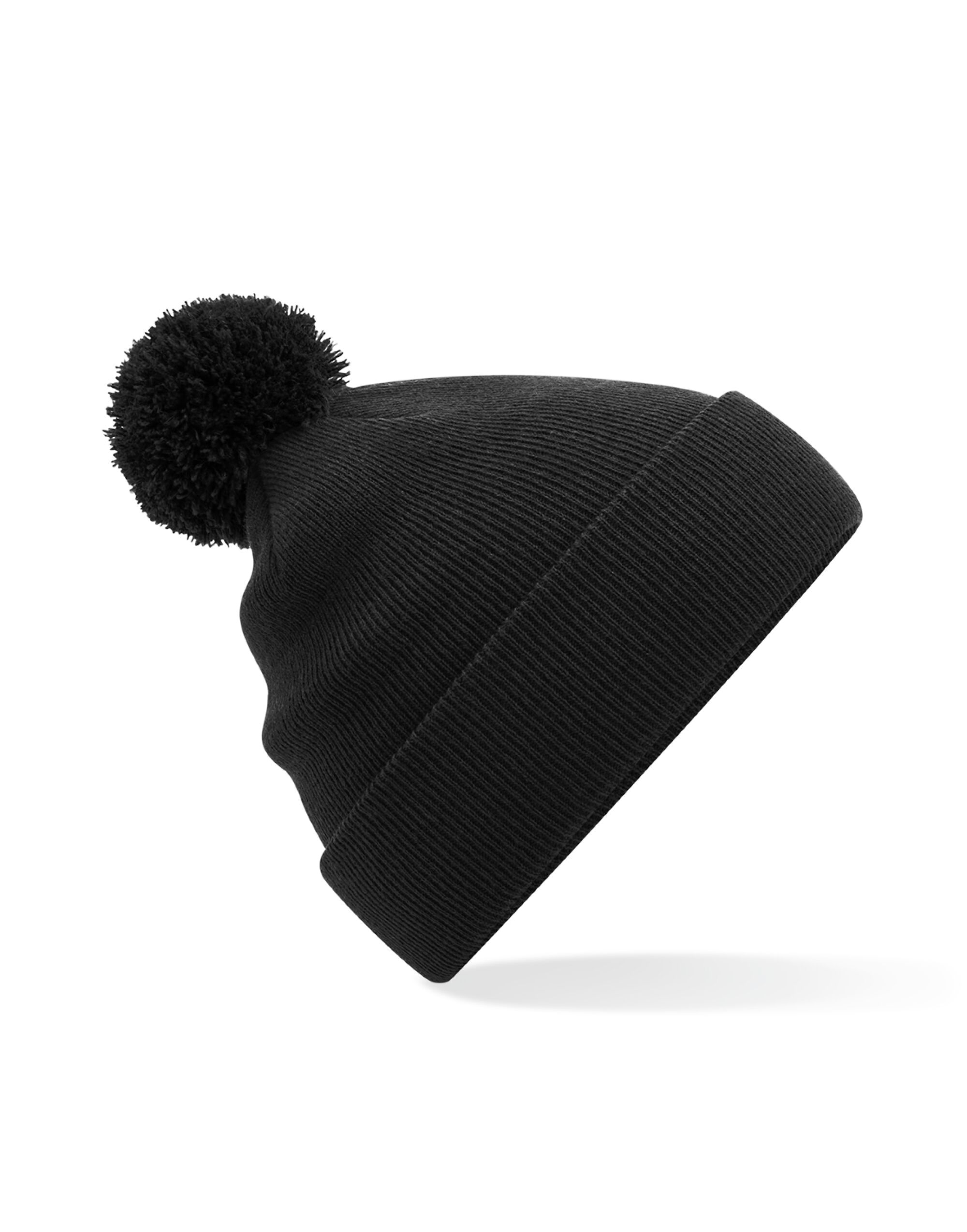 B426B Junior Original Pompom Beanie Black