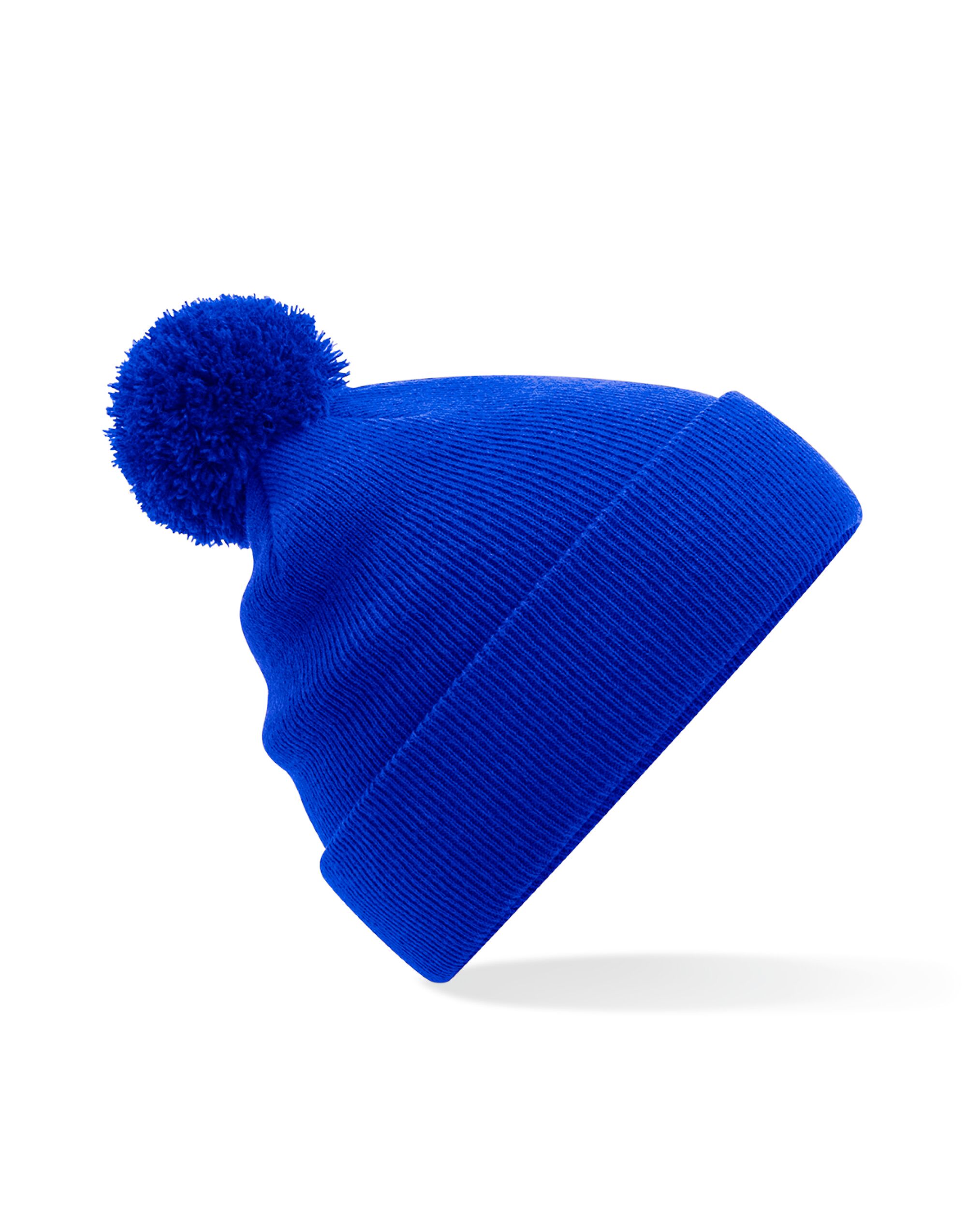 B426B Junior Original Pompom Beanie Bright Royal