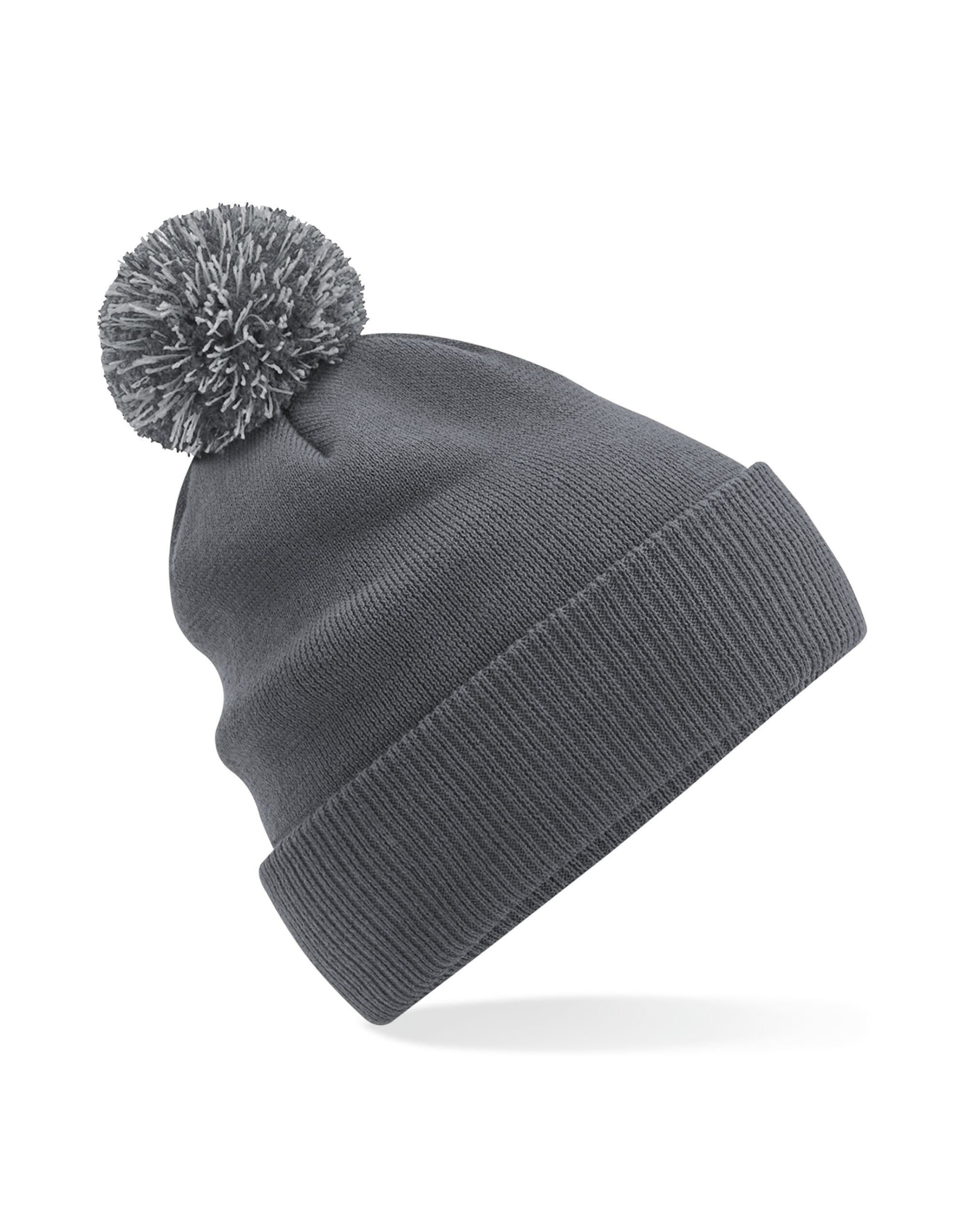B450R Recycled Snowstar® Beanie Graphite Grey/Light Grey