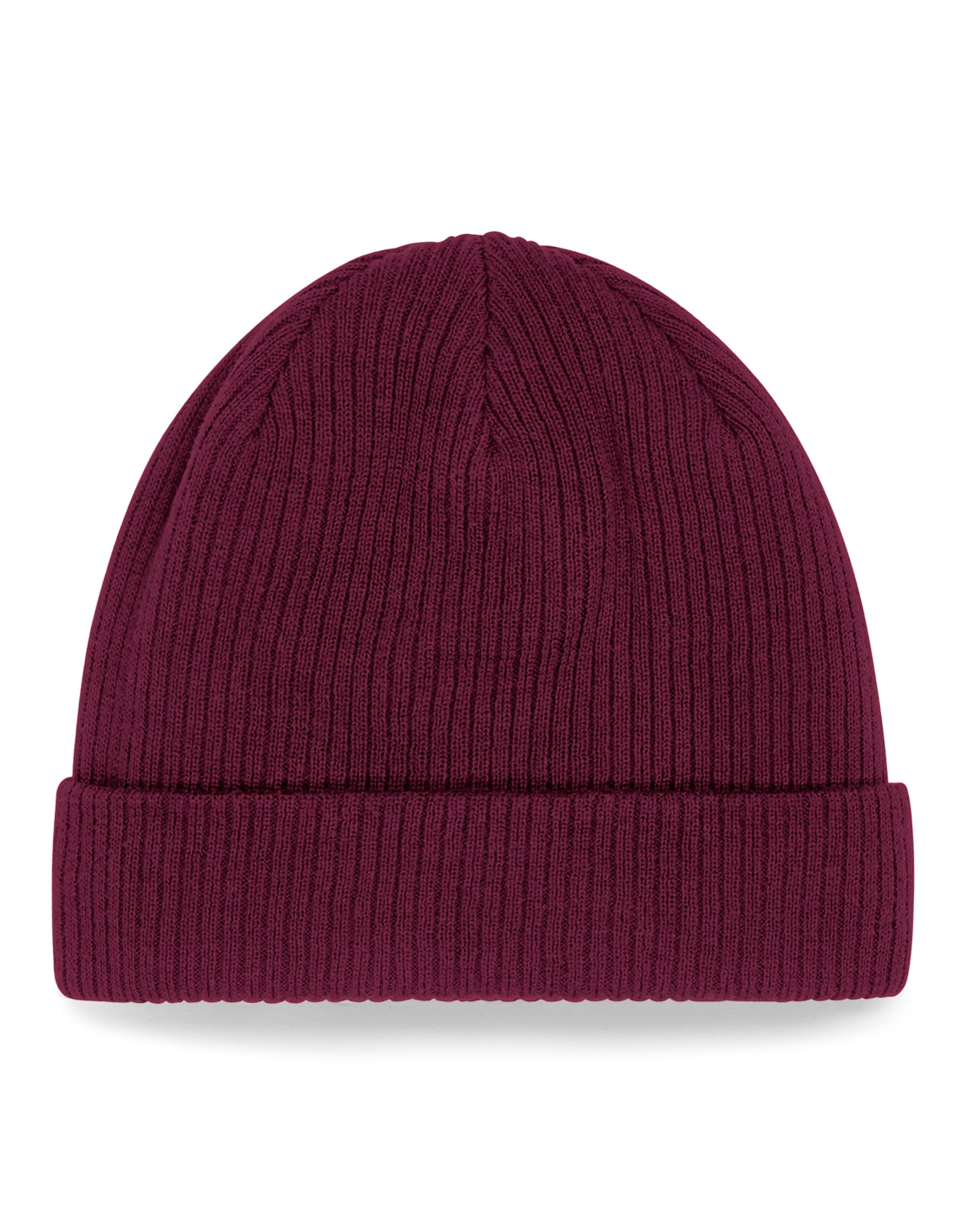 B50N Organic Cotton Beanie Burgundy