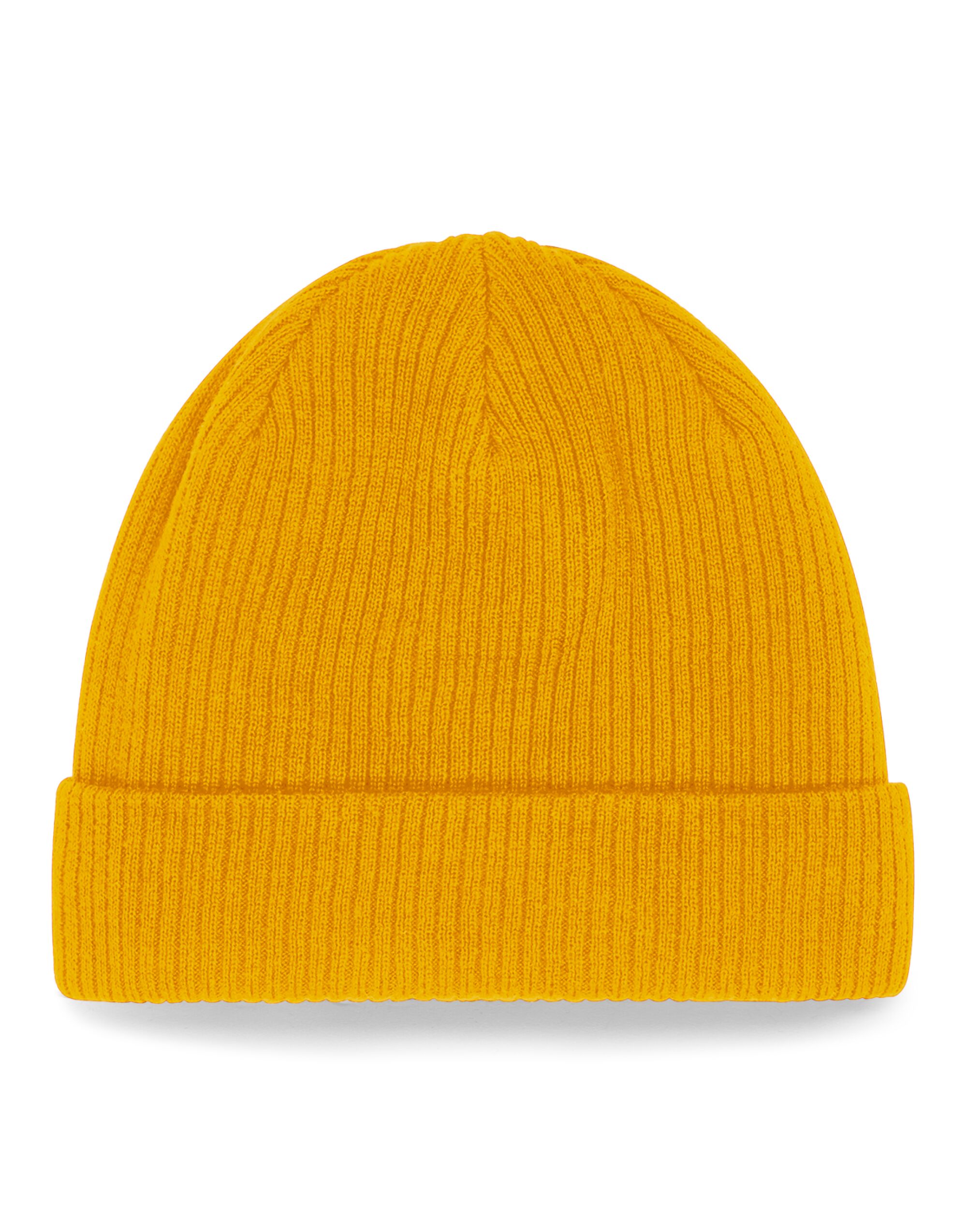 B50N Organic Cotton Beanie Mustard