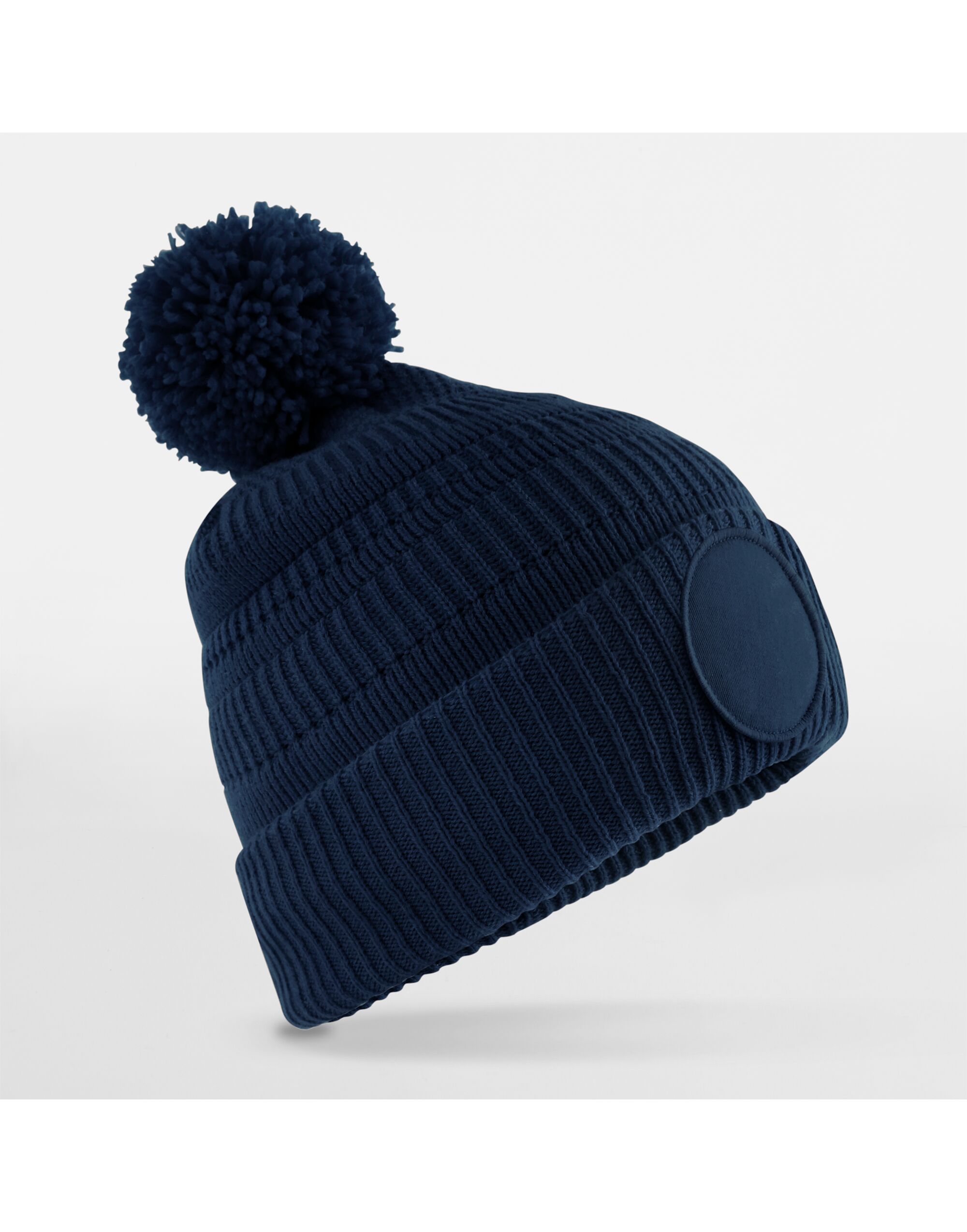 B530R Fan Patch Beanie 		_x000D_ French Navy