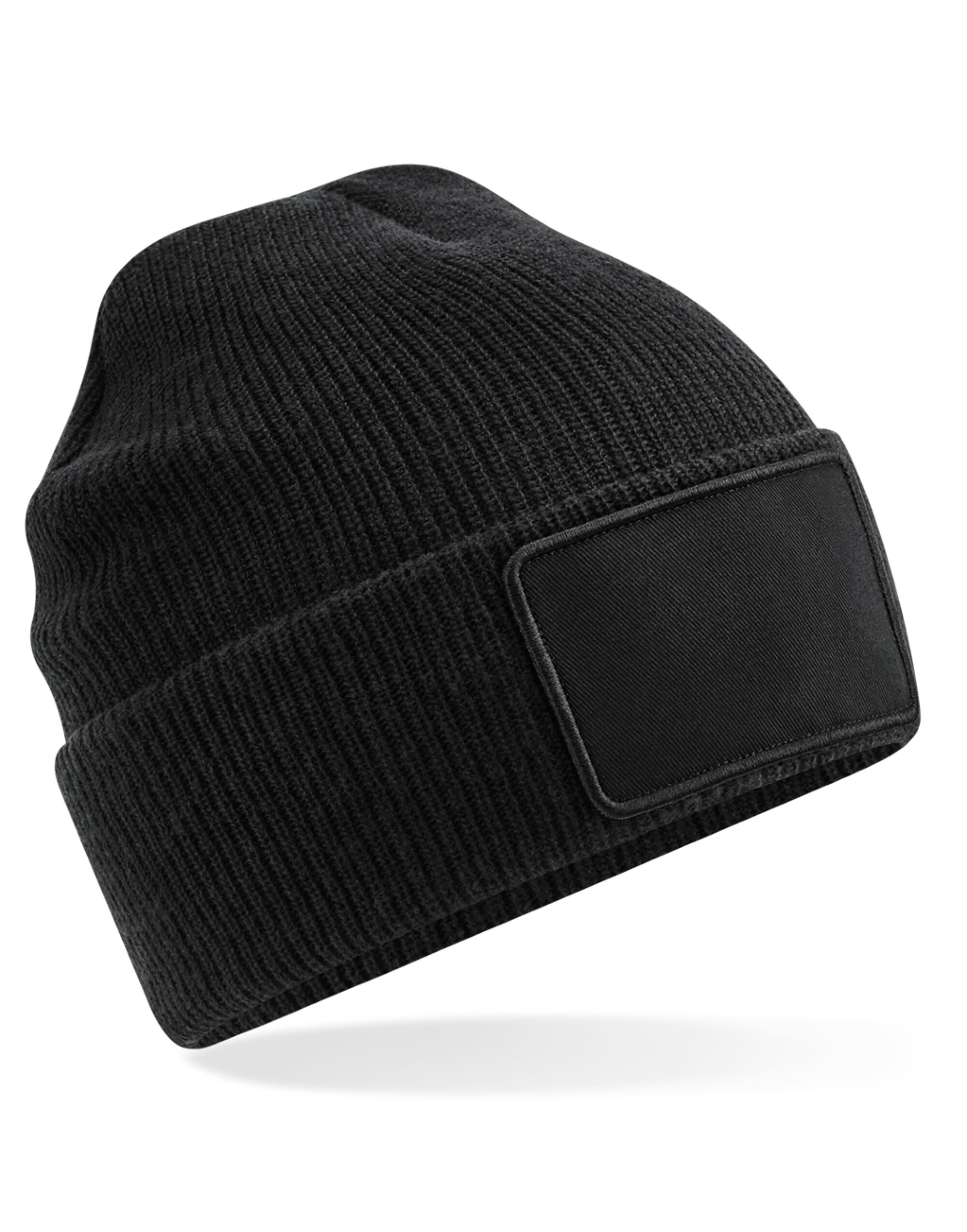B540 Removable Patch Thinsuate™ Beanie Black